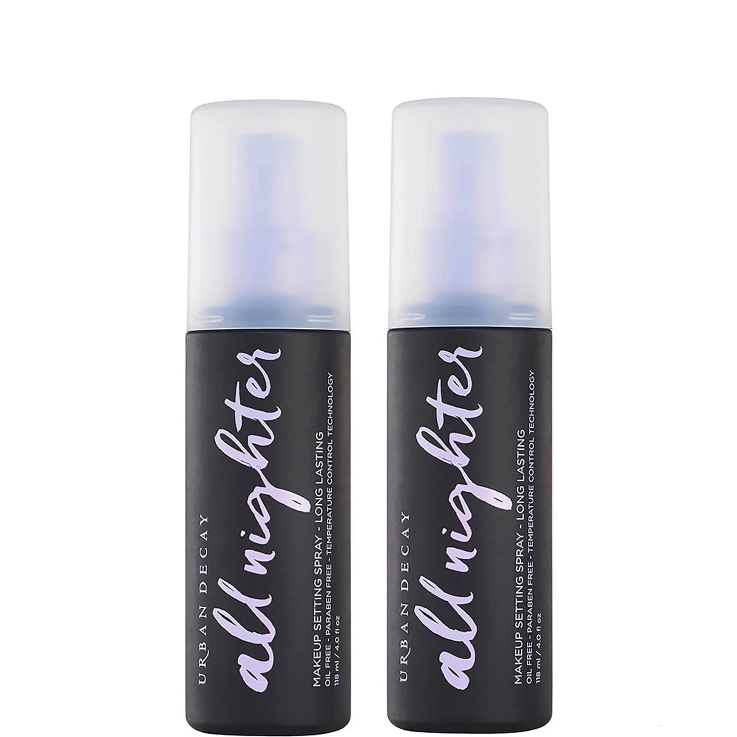 Urban Decay All Nighter Setting Spray Duo LOOKFANTASTIC