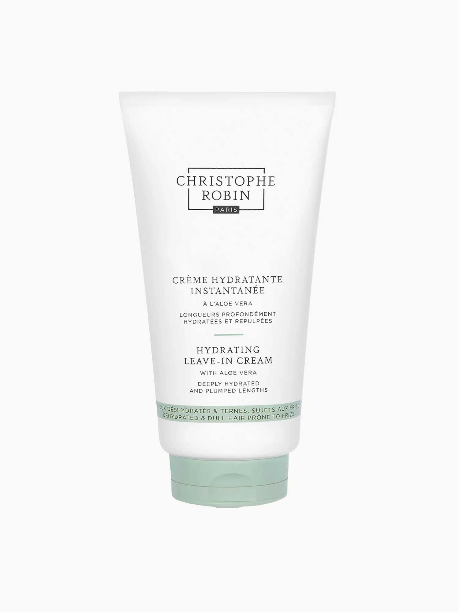Christophe Robin Hydrating Leave-In Cream with Aloe Vera Sachet 150ml