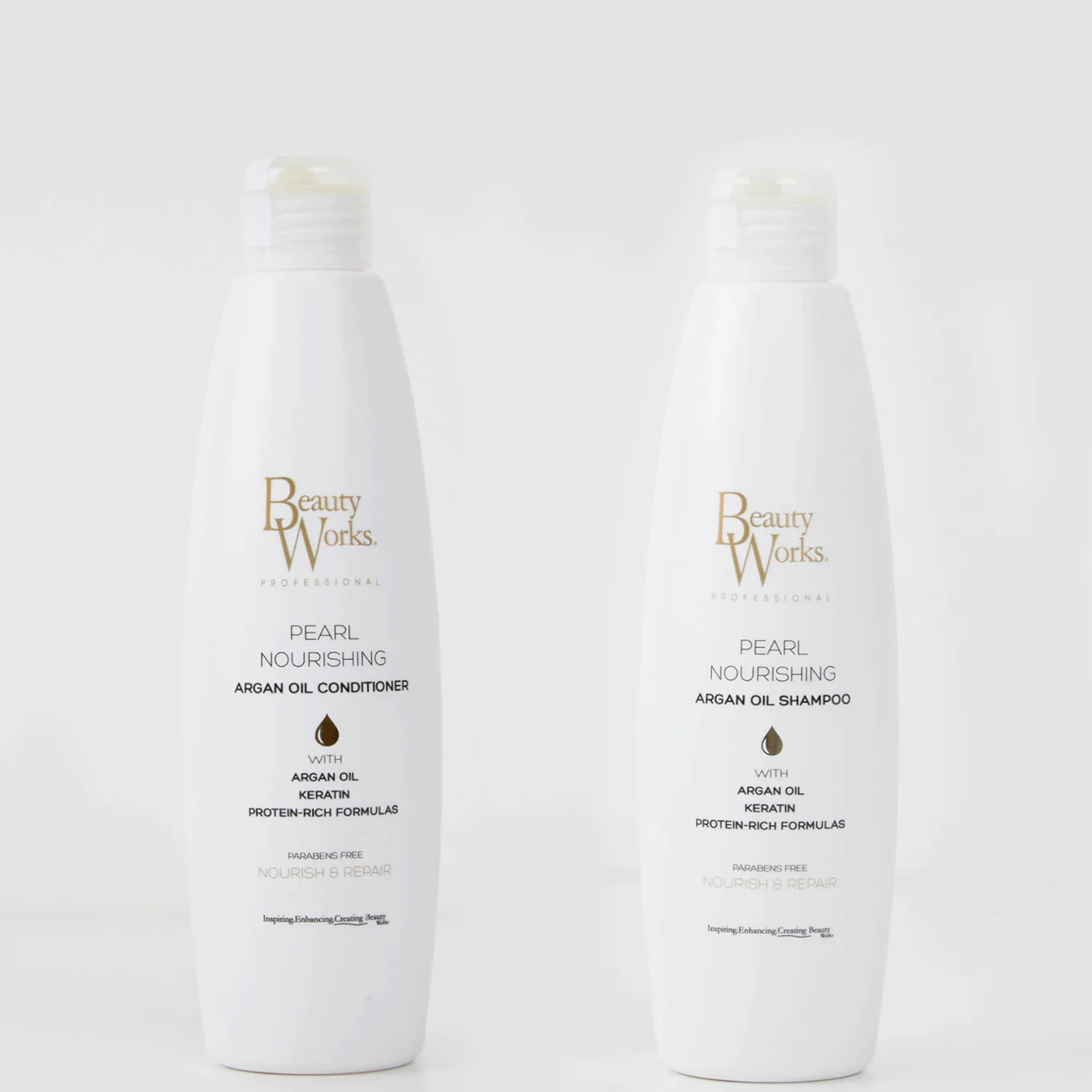 Beauty Works Pearl Nourishing Shampoo and Conditioner Duo 250ml