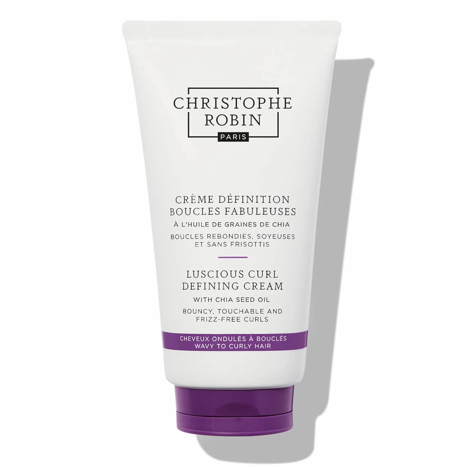 Christophe Robin Luscious Curl Defining Cream with Chia Seed Oil