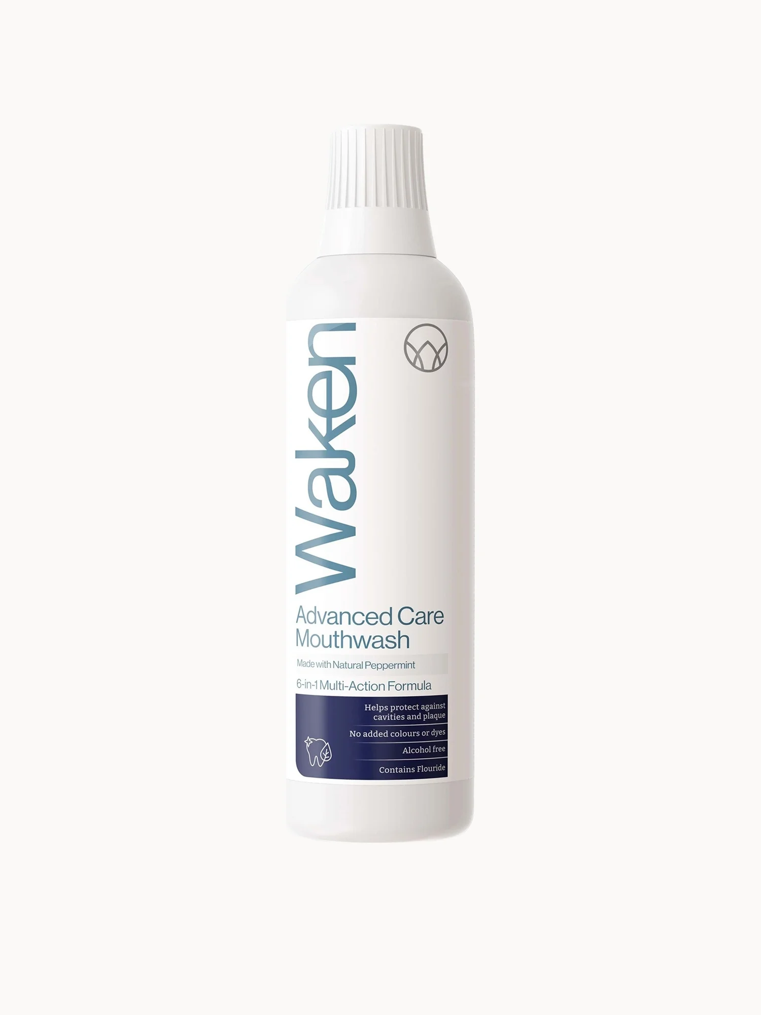Waken Mouthwash Peppermint 500ml