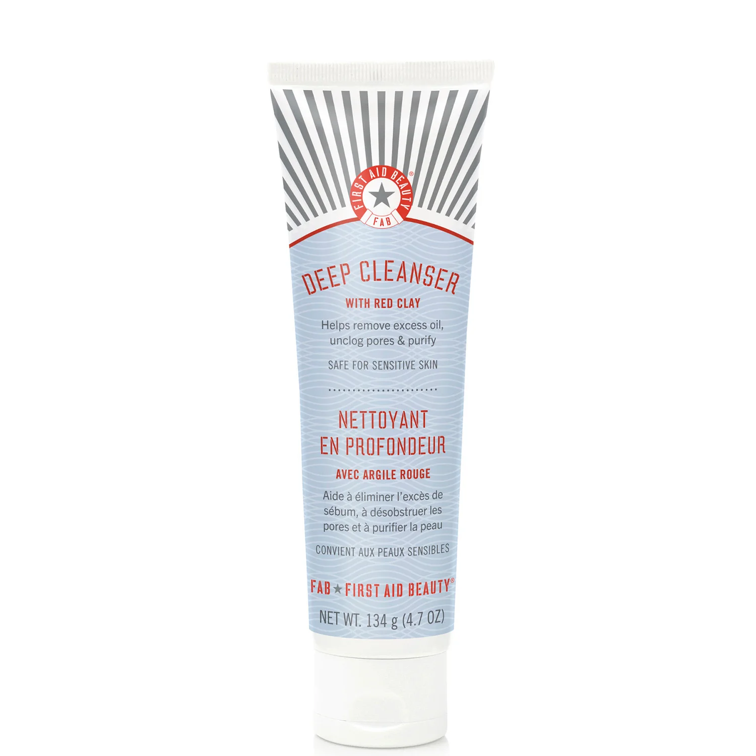 First Aid Beauty Pure Skin Deep Cleanser with Red Clay