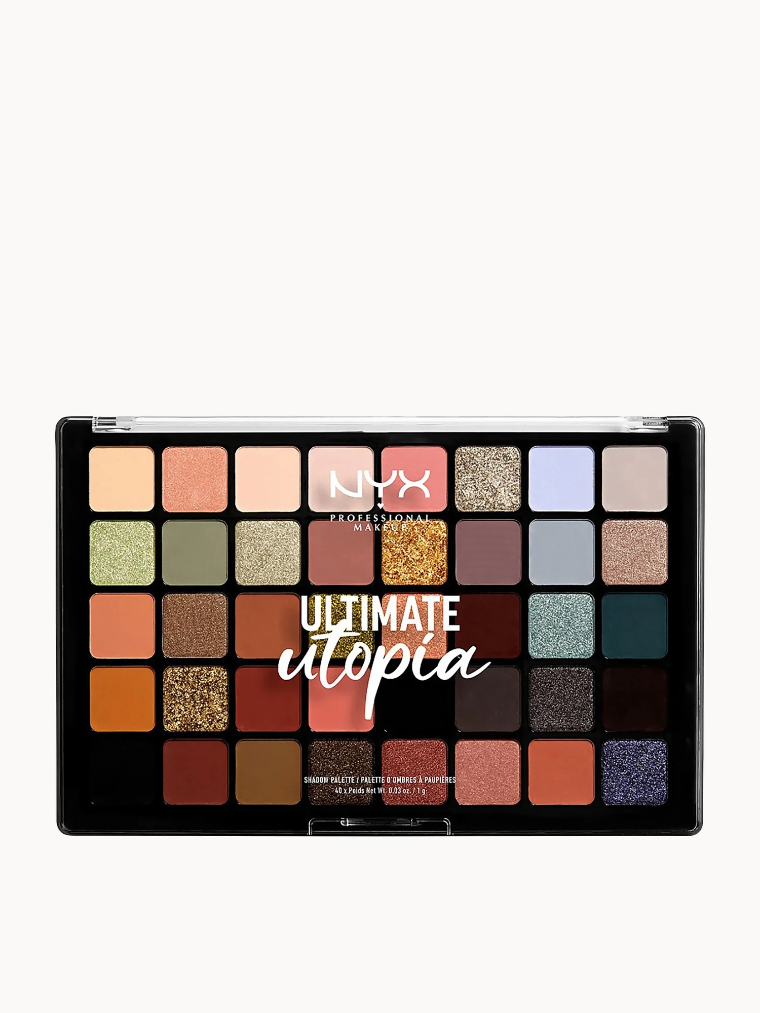 NYX Professional Makeup Ultimate Shadow Utopia Palette - 40 Shades 10g