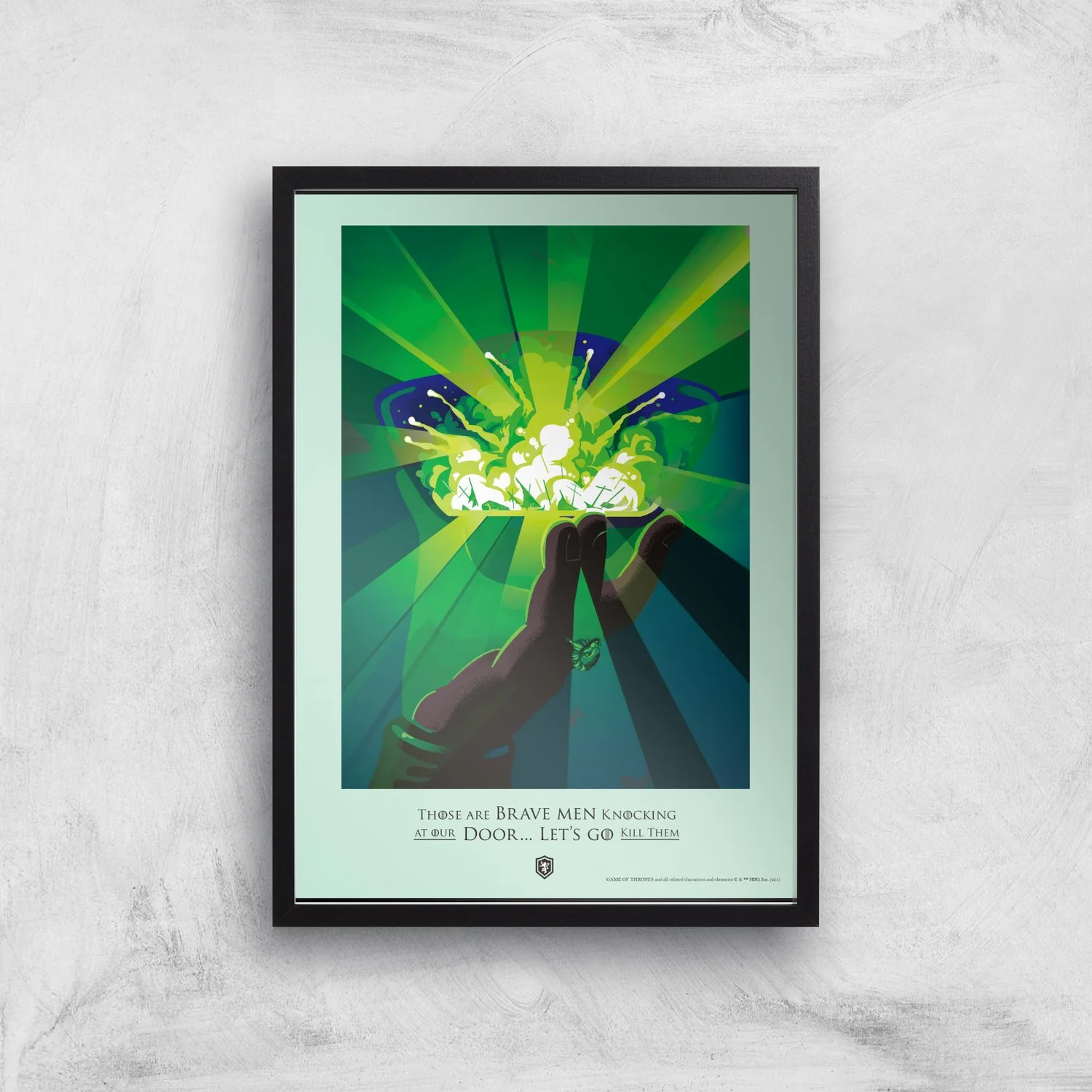 Game of Thrones Brave Men Giclee Art Print
