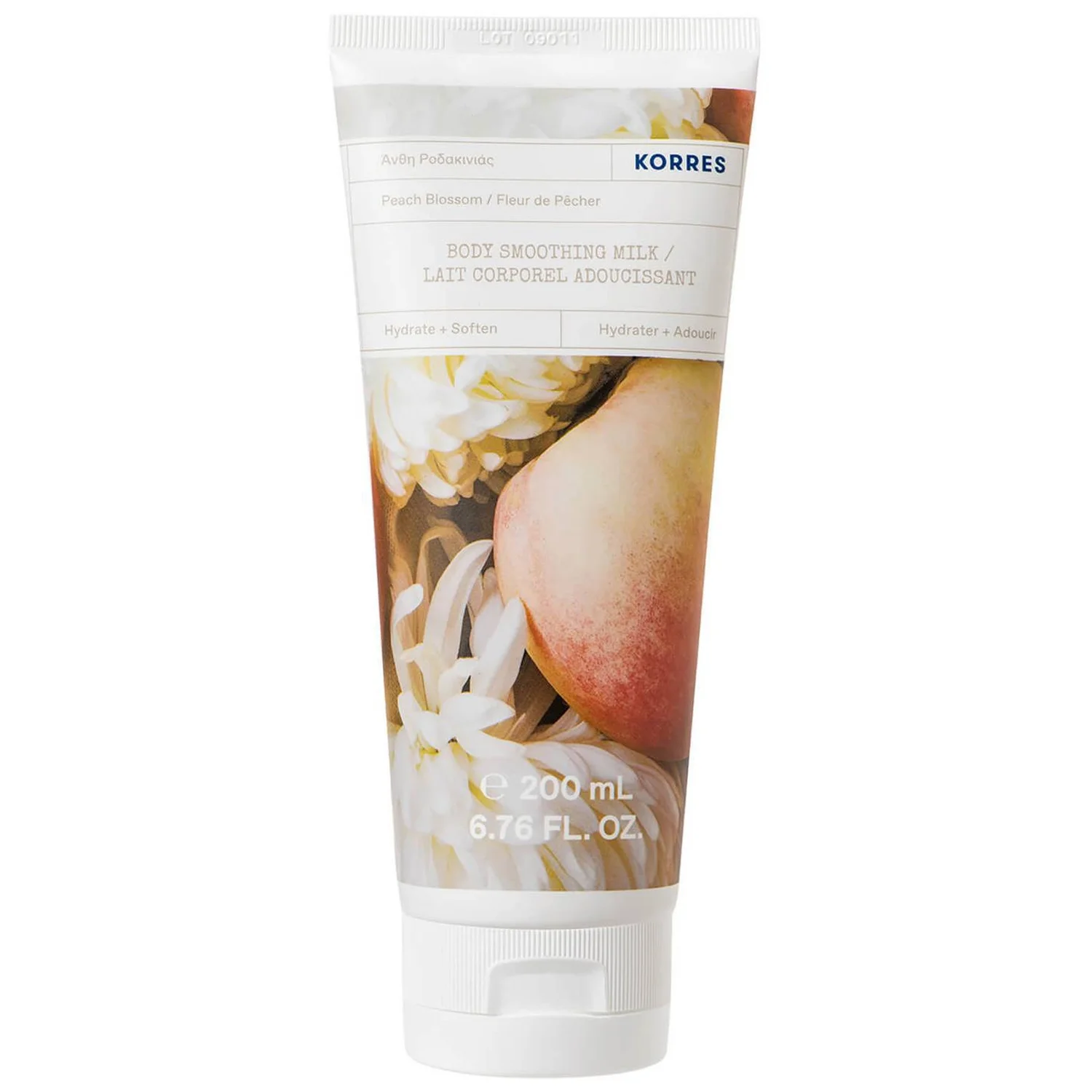 KORRES Peach Blossom Body Smoothing Milk 200ml