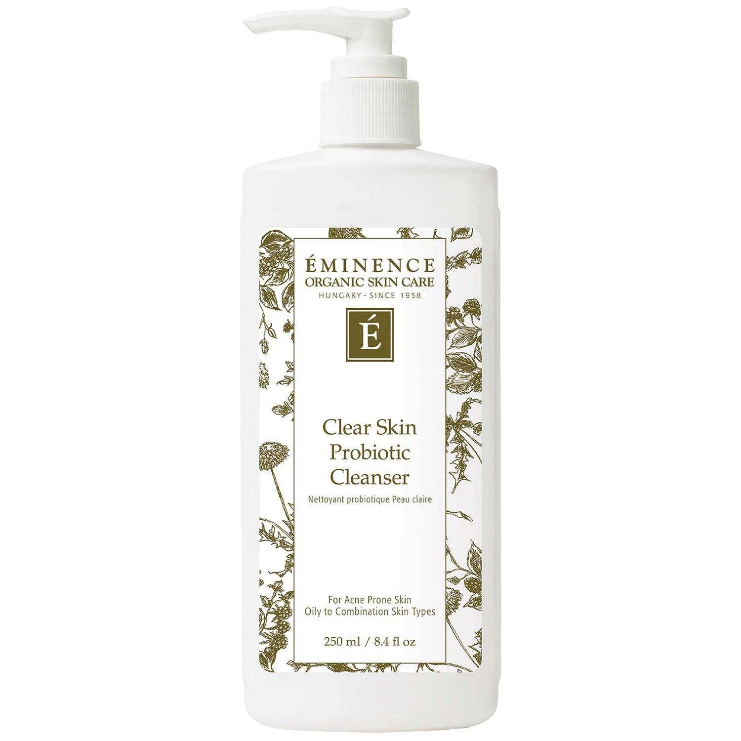 Eminence Organic Skin Care Clear Skin Probiotic Cleanser 8.4 fl. oz