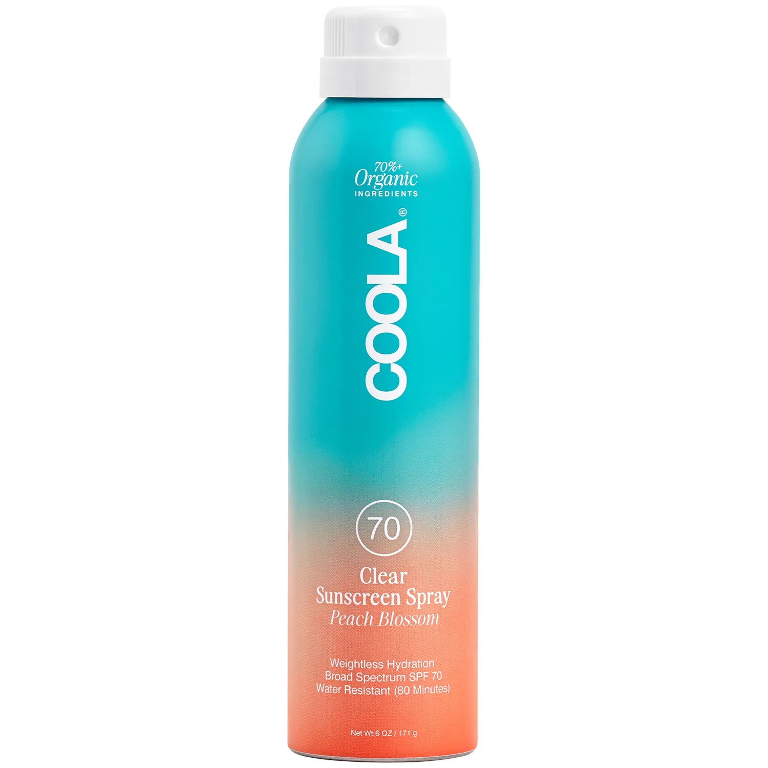 Classic Body Organic Sunscreen Peach Blossom Spray SPF 70 6 oz product image