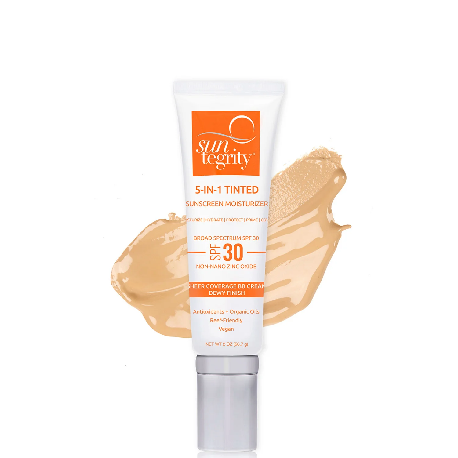 Suntegrity Skincare 5 in 1 Moisturizing Face Sunscreen SPF 30 (1.7 oz.)
