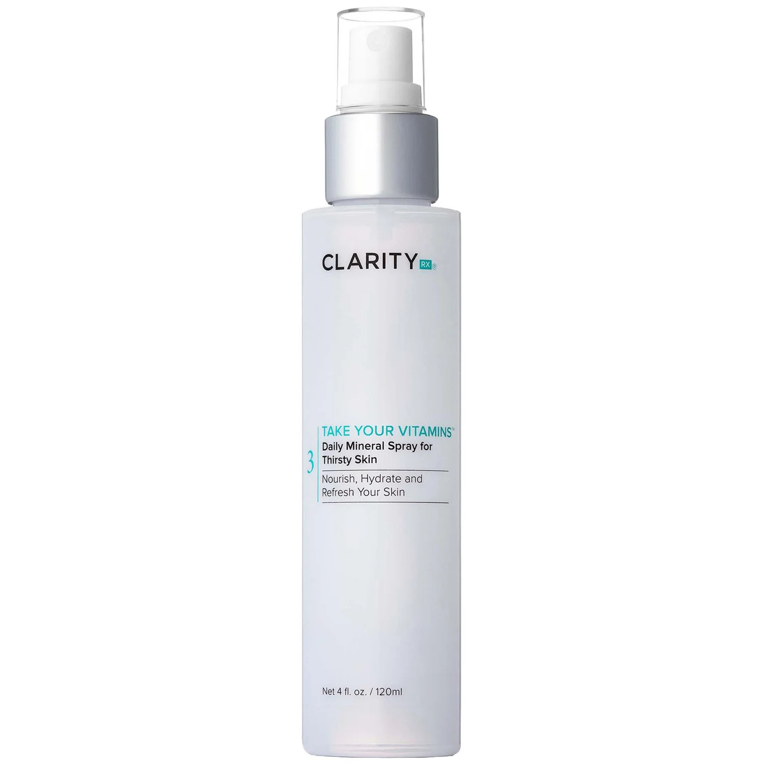 ClarityRx Take Your Vitamins Daily Mineral Spray for Thirsty Skin (4 fl. oz.)