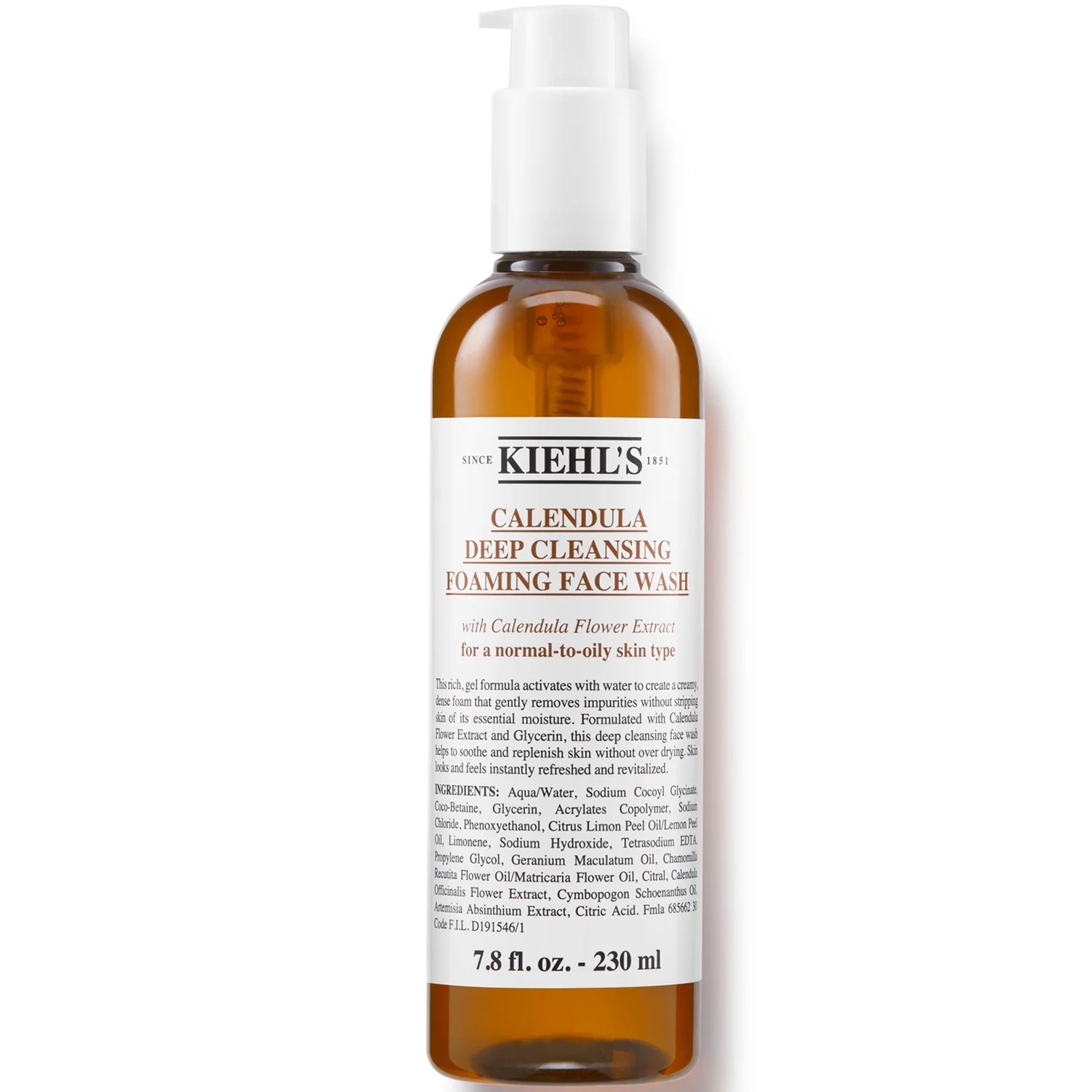Kiehl's Calendula Deep Cleansing Foaming Face Wash (Various Sizes)