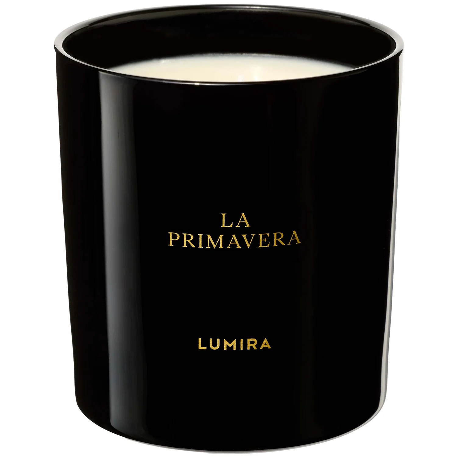 LUMIRA La Primavera Black Candle 10.5 oz