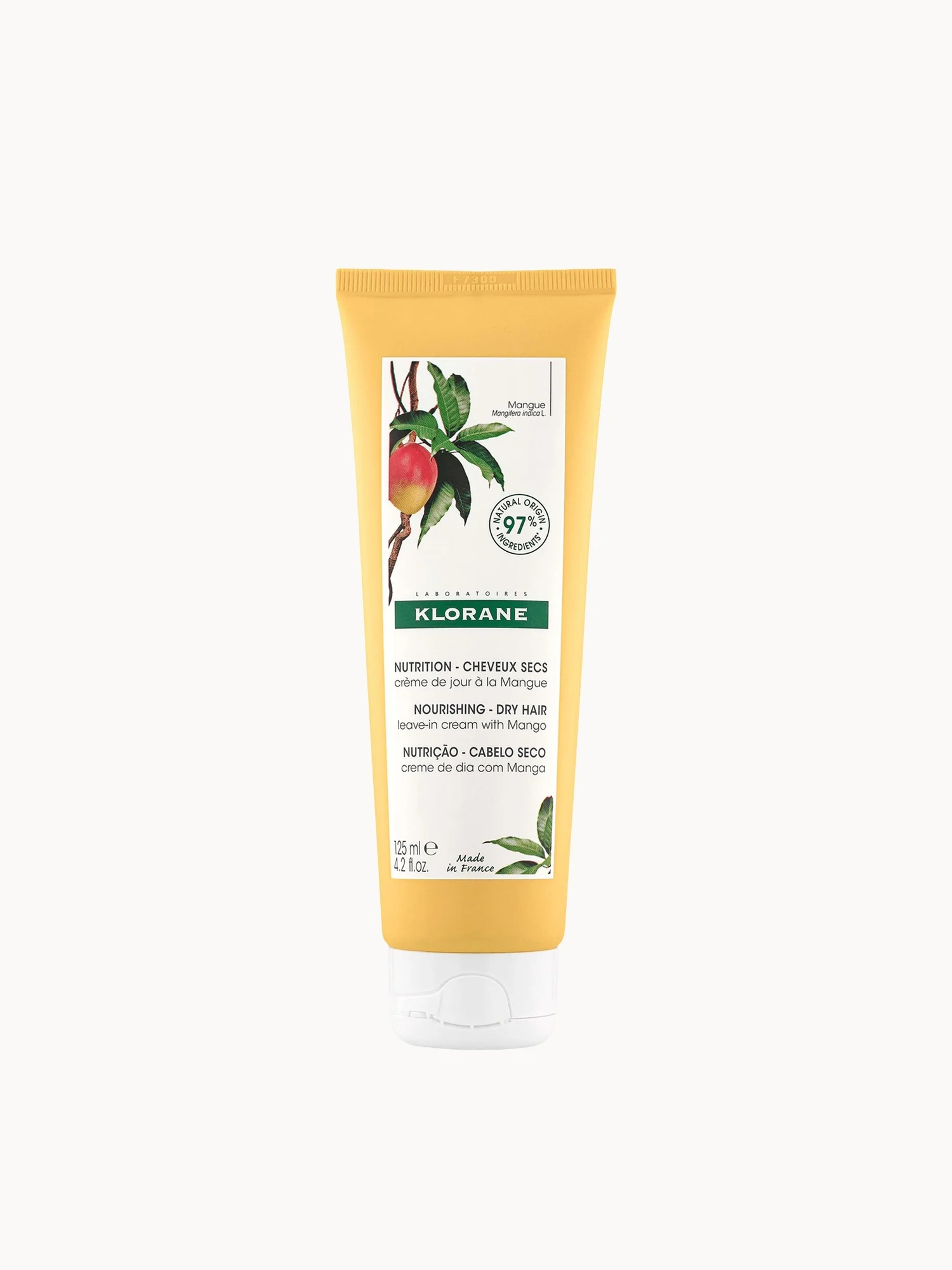 KLORANE Nourishing Leave-In Cream with Mango for Dry Hair 125ml