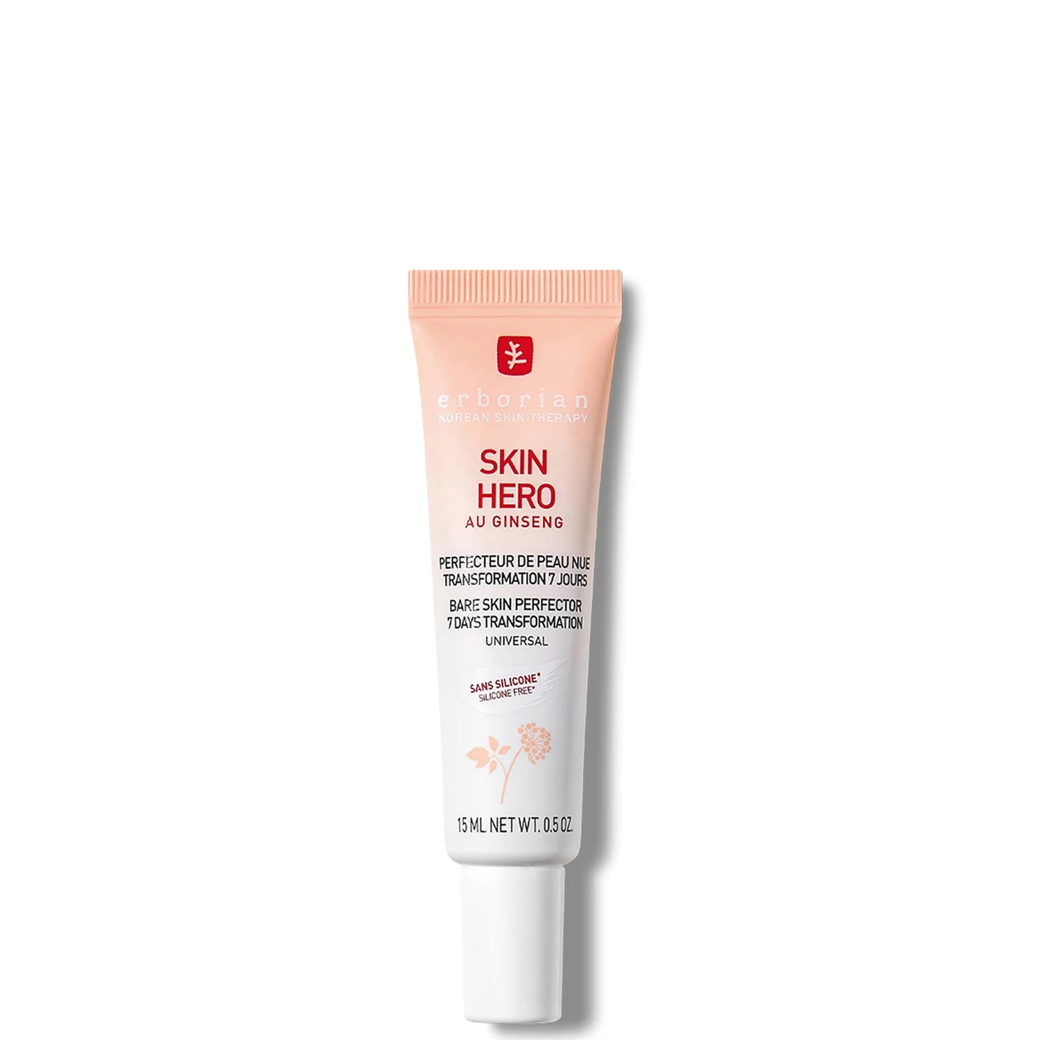Erborian Skin Hero - Non-Tinted Bare Skin Perfector Travel Size 15ml