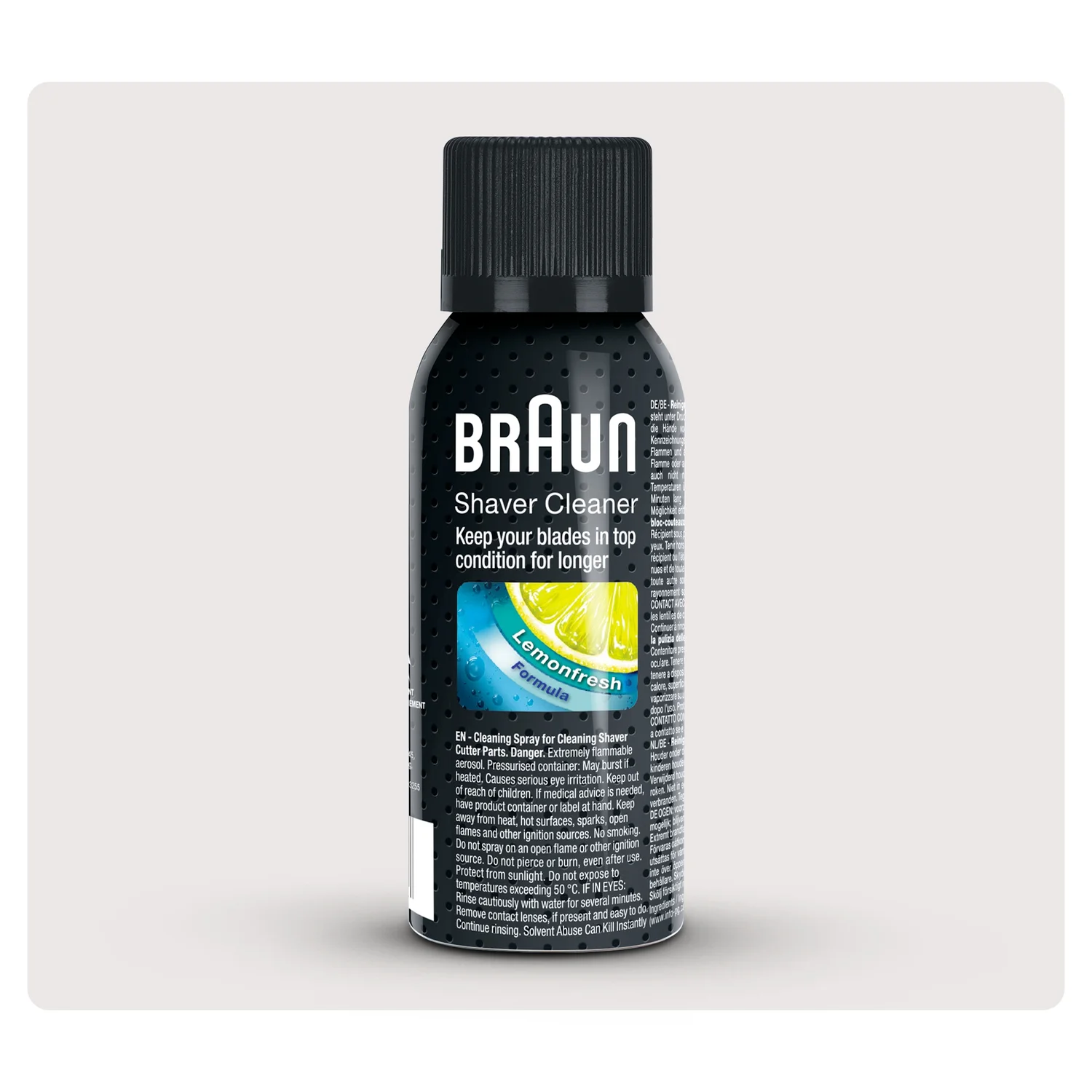 Braun Rasierer Reinigungsspray