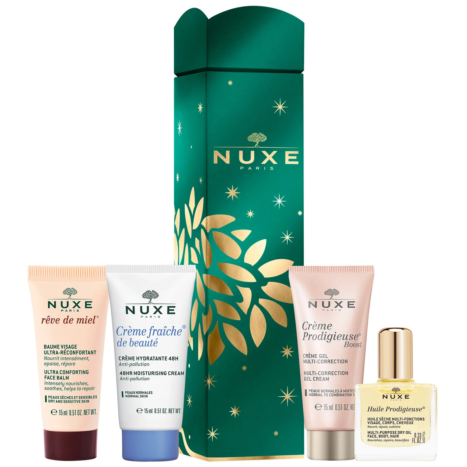 NUXE Festive Cracker Gift (Worth £26.81)