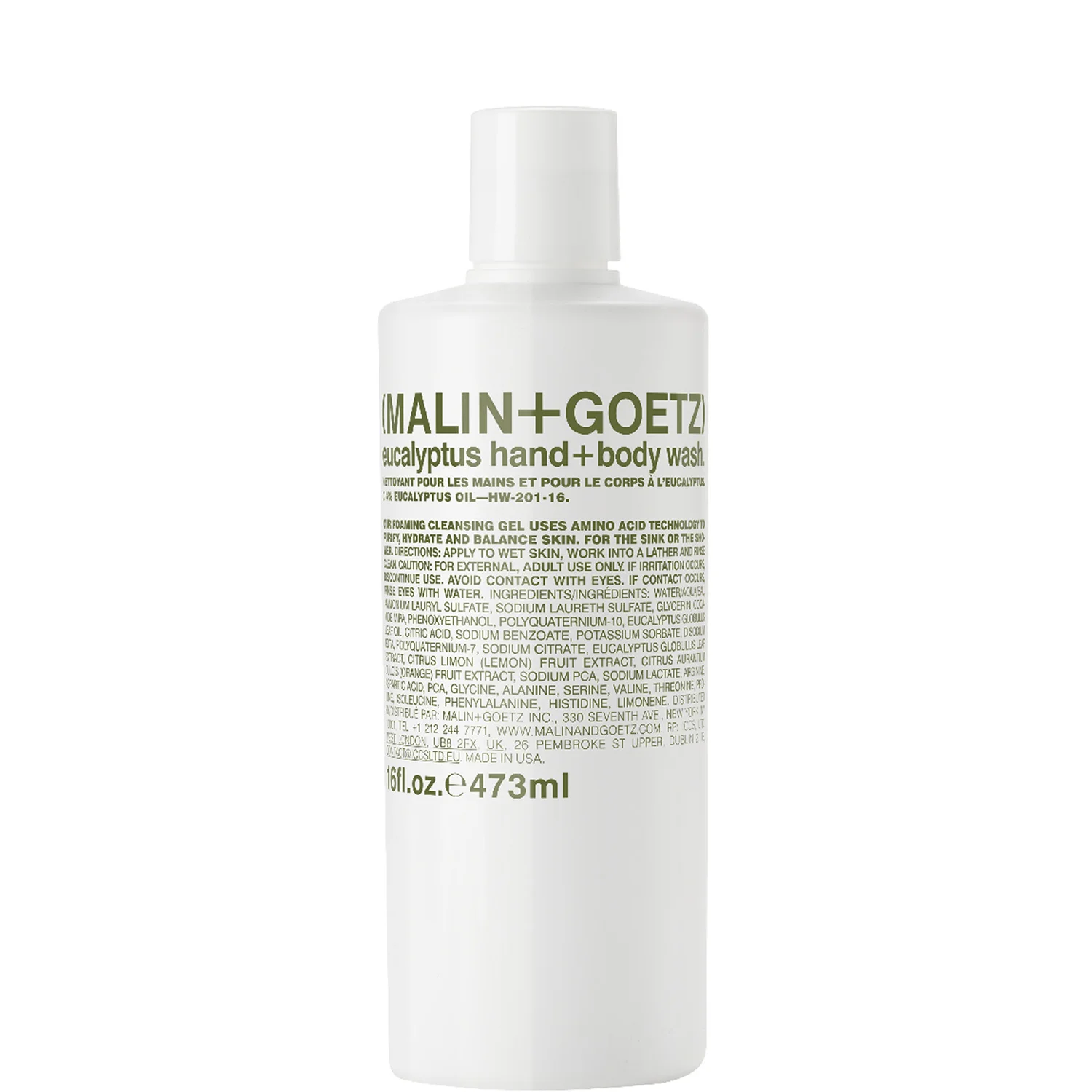 MALIN + GOETZ Eucalyptus Hand + Body Wash 473ml