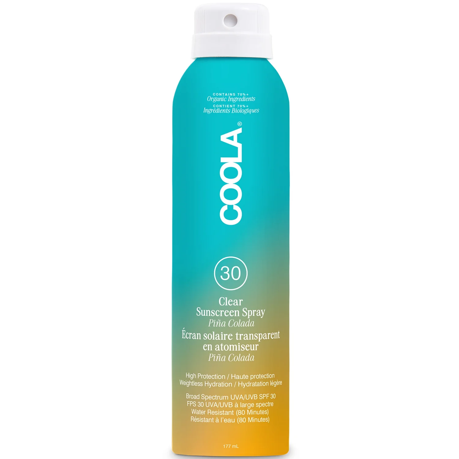COOLA Classic Sunscreen Spray SPF30 Pina Colada