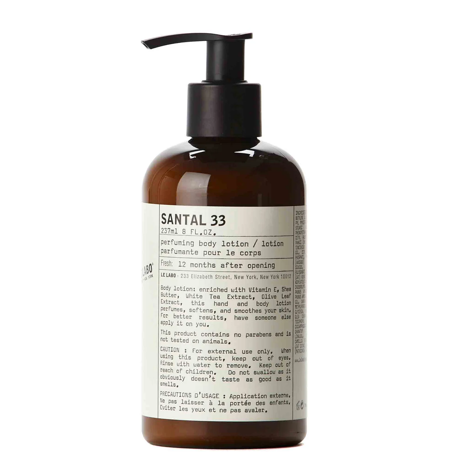 Le Labo Body Lotion Santal 33 237ml Cult Beauty