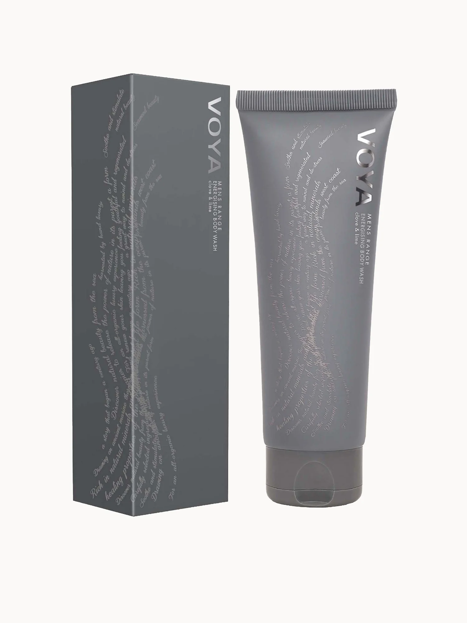 VOYA Men's Range Energising Body Wash - Clove & Lime (200ml)