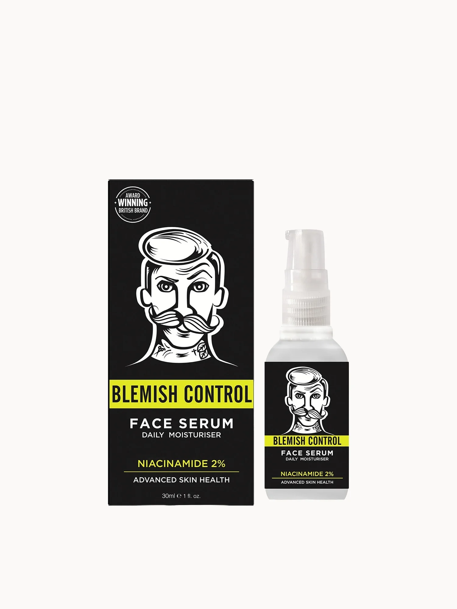 BARBER PRO Blemish Control Niacinamide 2% Face Serum 30ml