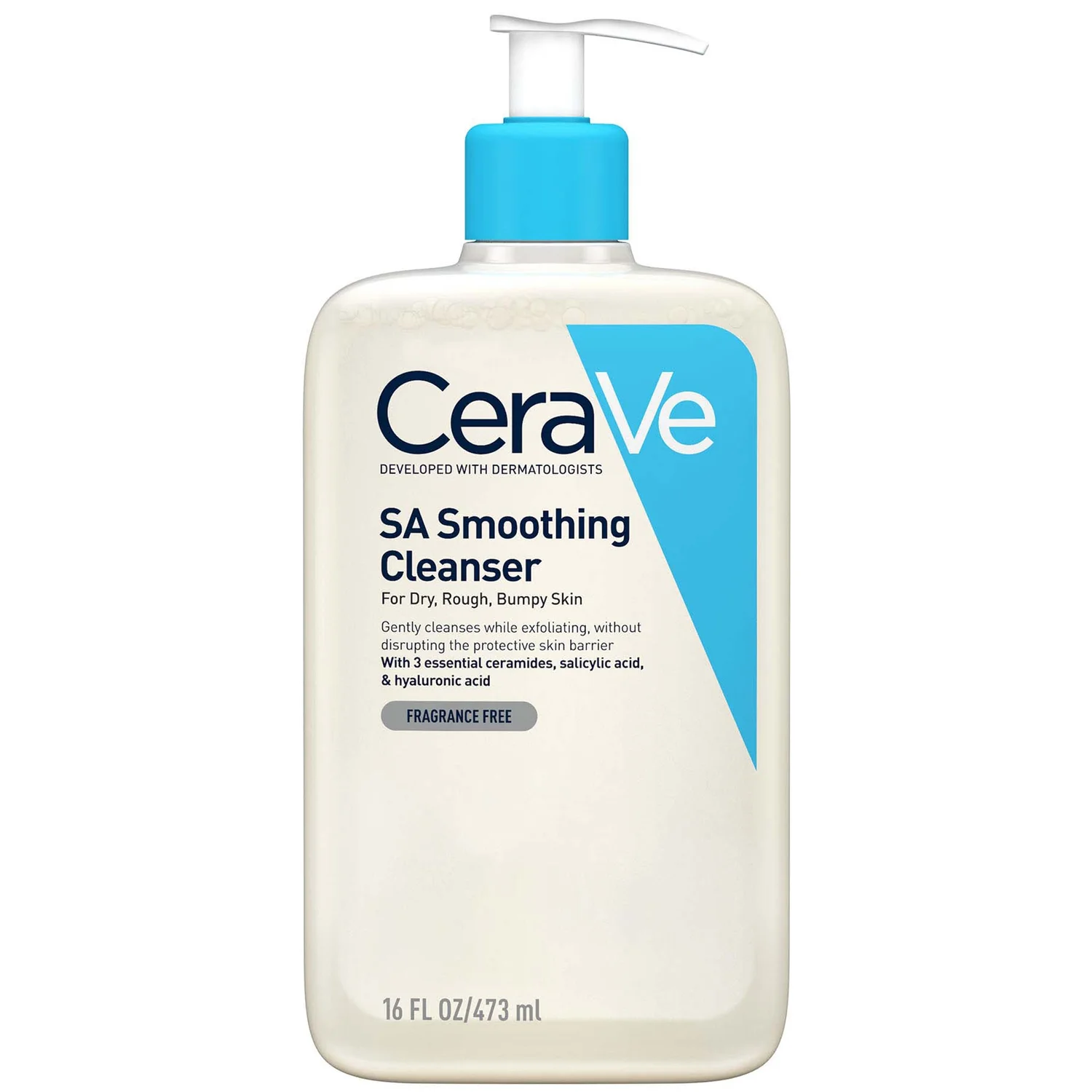 CeraVe SA Smoothing Cleanser with Salicylic Acid for Dry