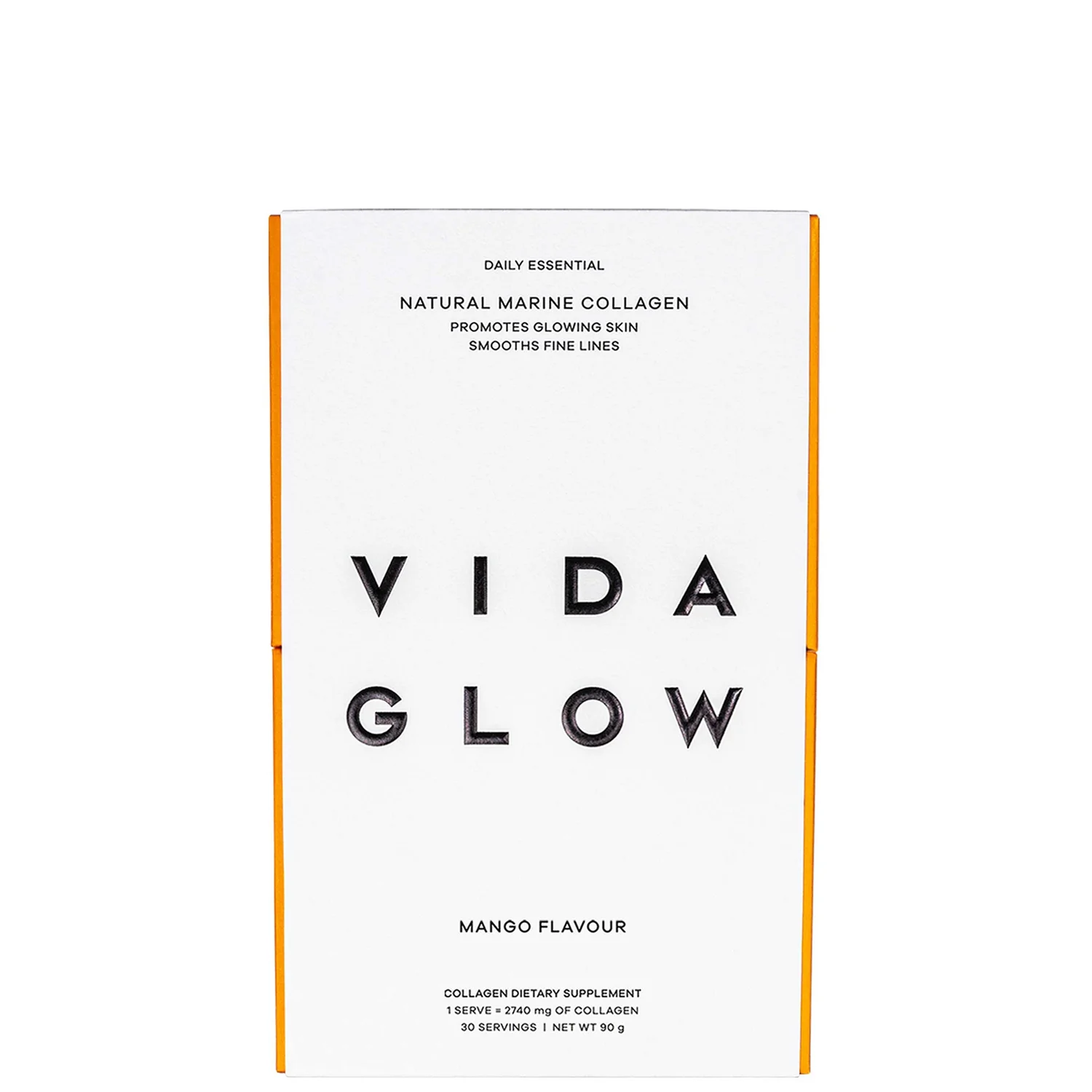 Vida Glow Natural Marine Collagen Sachets - Mango