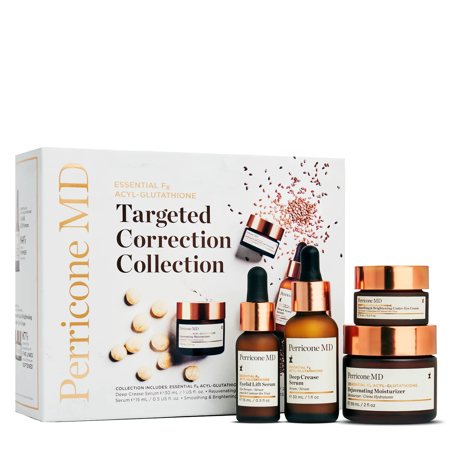 Essential Fx Acyl-Glutathione Targeted Correction Collection | Perricone MD Essential Fx Acyl-Glutathione Targeted Correction Collection | Perricone MD