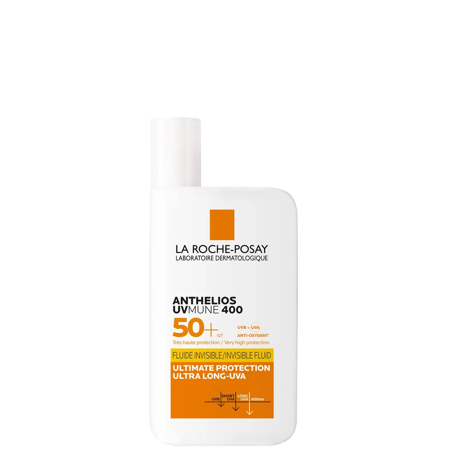 La Roche-Posay Anthelios UVMune 400 Invisible Fluid Non-Perfumed Suncream SPF50+ 50ml