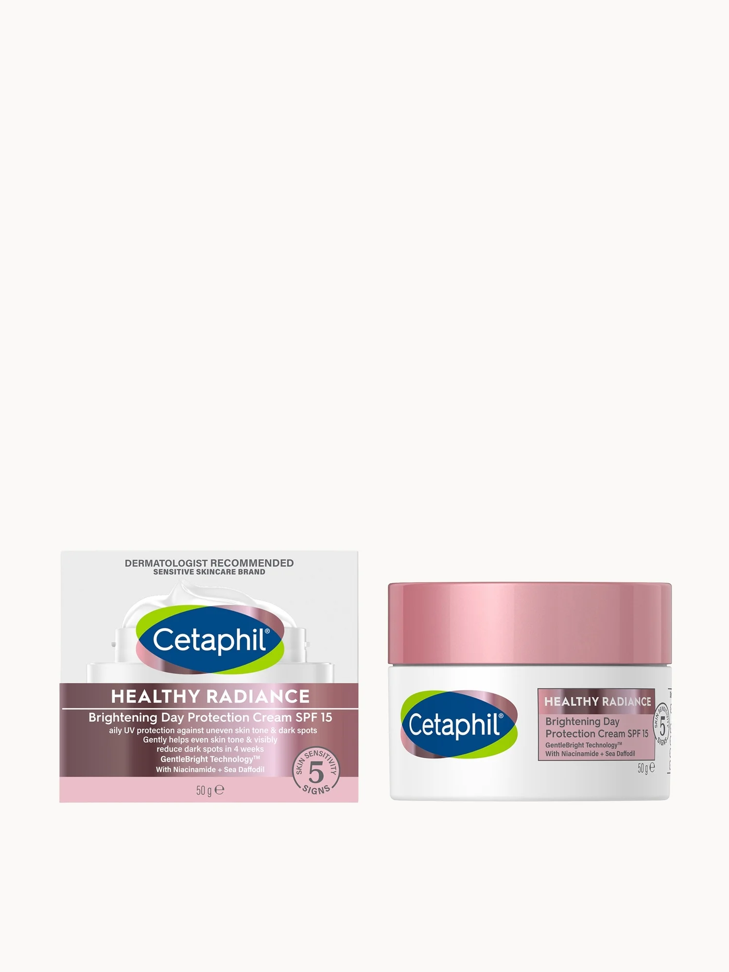 Cetaphil Healthy Radiance Day Cream with SPF15 and Niacinamide 50g