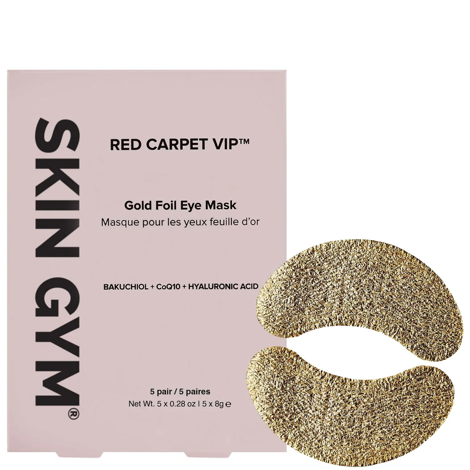 Skin Gym Gold Foil Eye Mask (5 Pack)