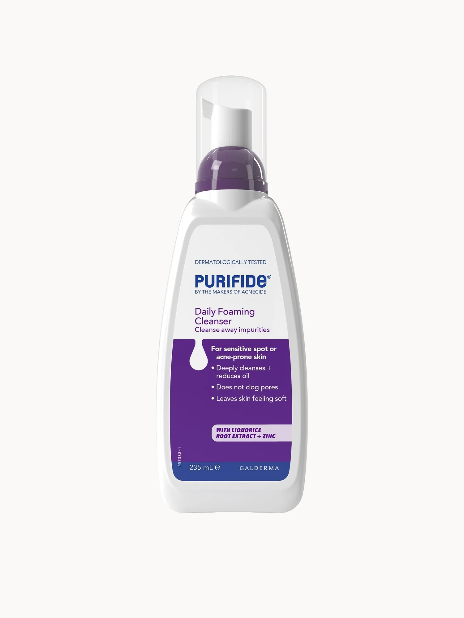 PURIFIDE by Acnecide Daily Foaming Cleanser 235ml