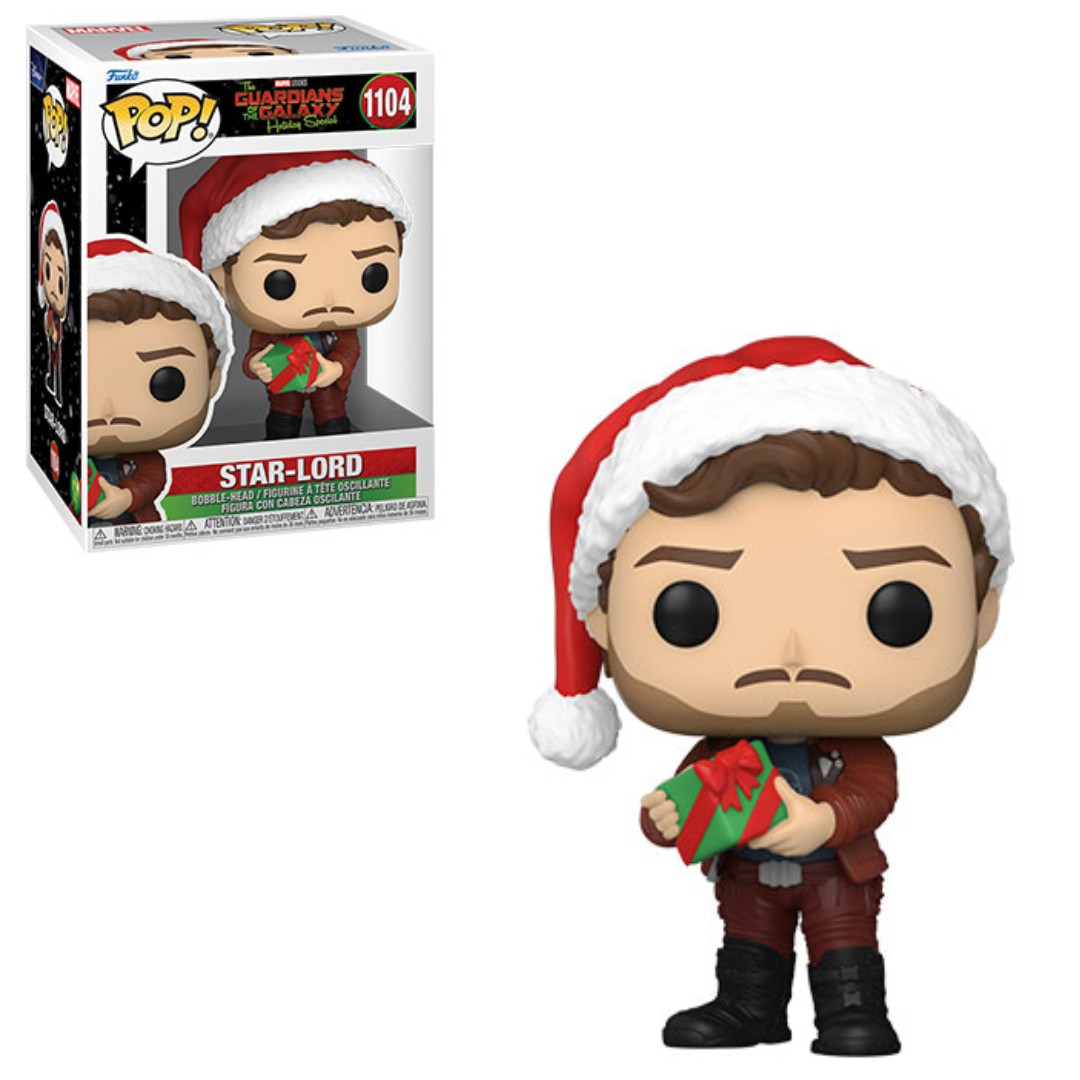 Marvel Guardians of the Galaxy Holiday Star-Lord Funko Pop! Vinyl Marvel Guardians of the Galaxy Holiday Star-Lord Funko Pop! Vinyl