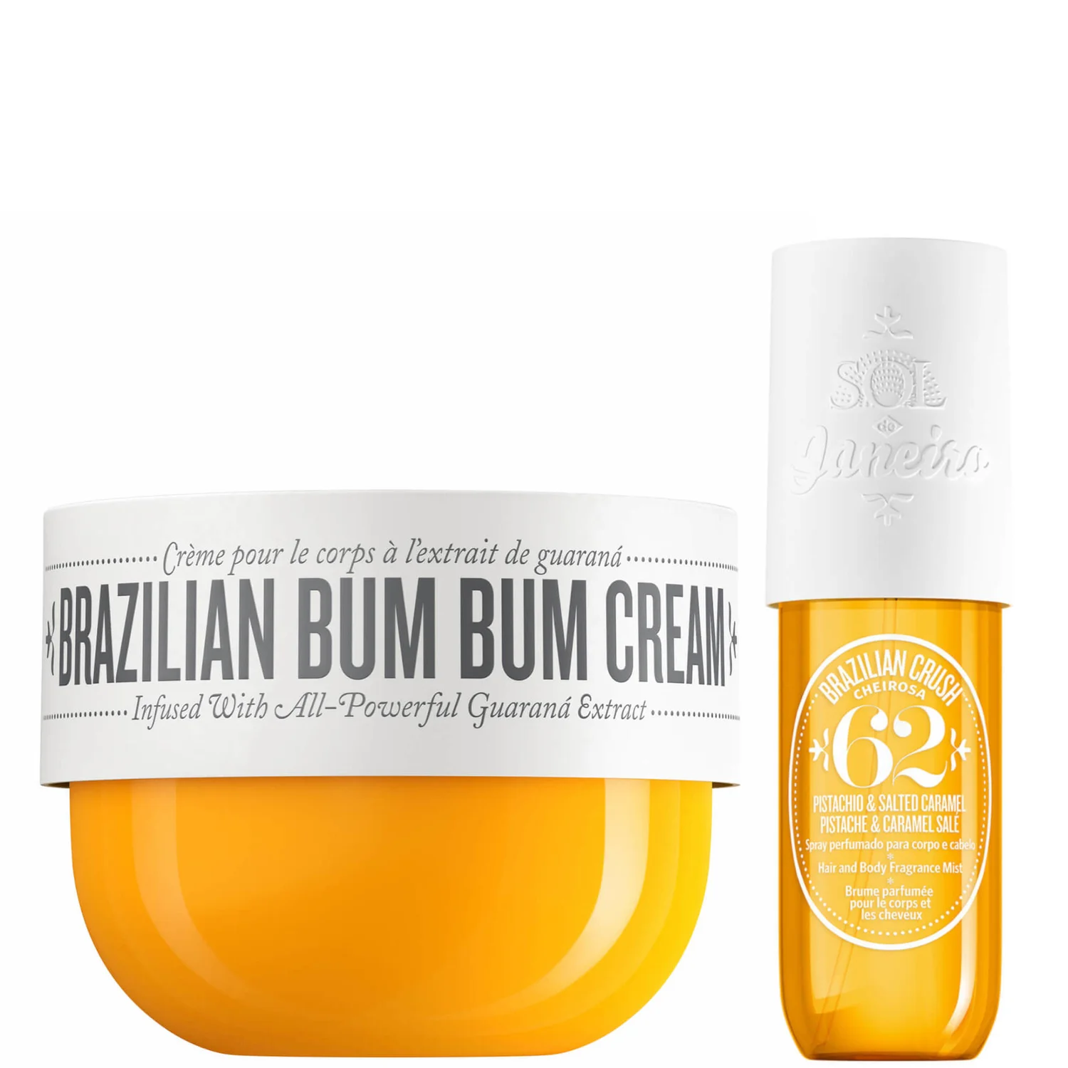 Sol de Janeiro Bum Bum Cream and Cheirosa 62 Mist Bundle Cult Beauty