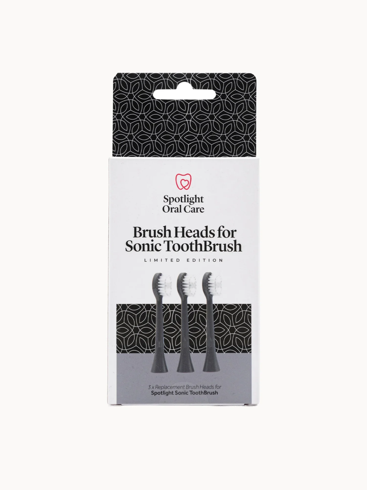 Spotlight Oral Care Sonic Head Replacements - Graphite Grey