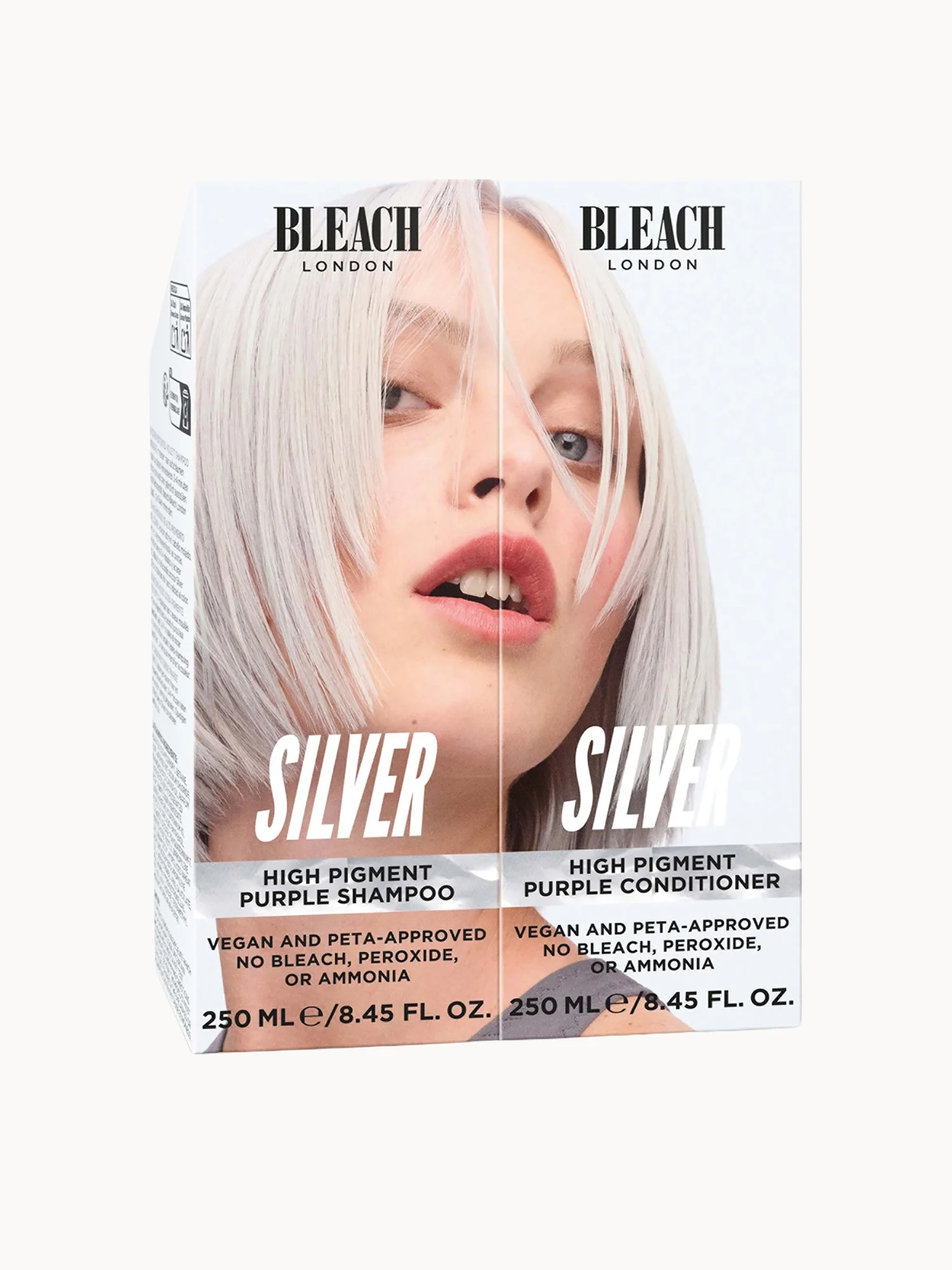 BLEACH LONDON Silver Shampoo and Conditioner Duo