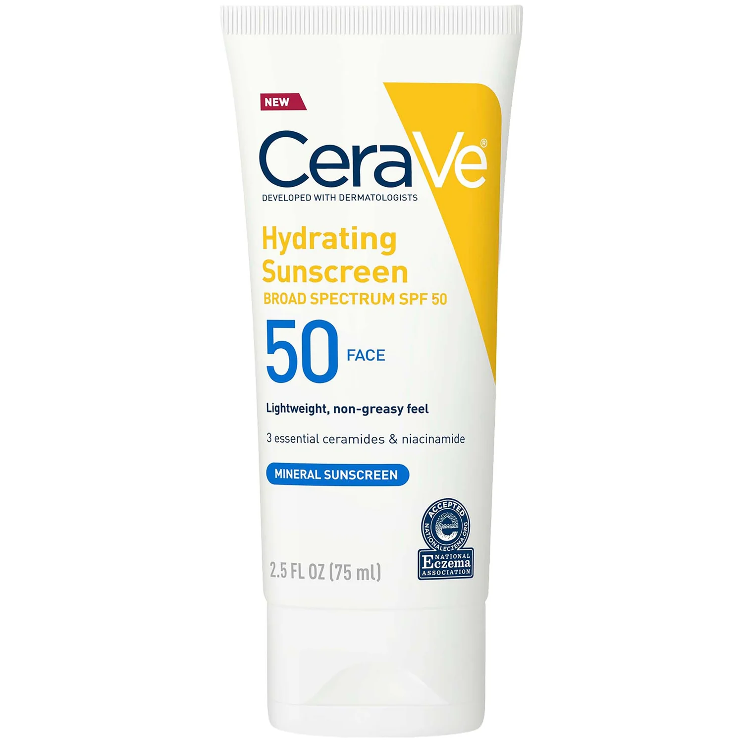 100% Mineral Hydrating Face Sunscreen SPF 50 (2.5 fl. oz.) product image