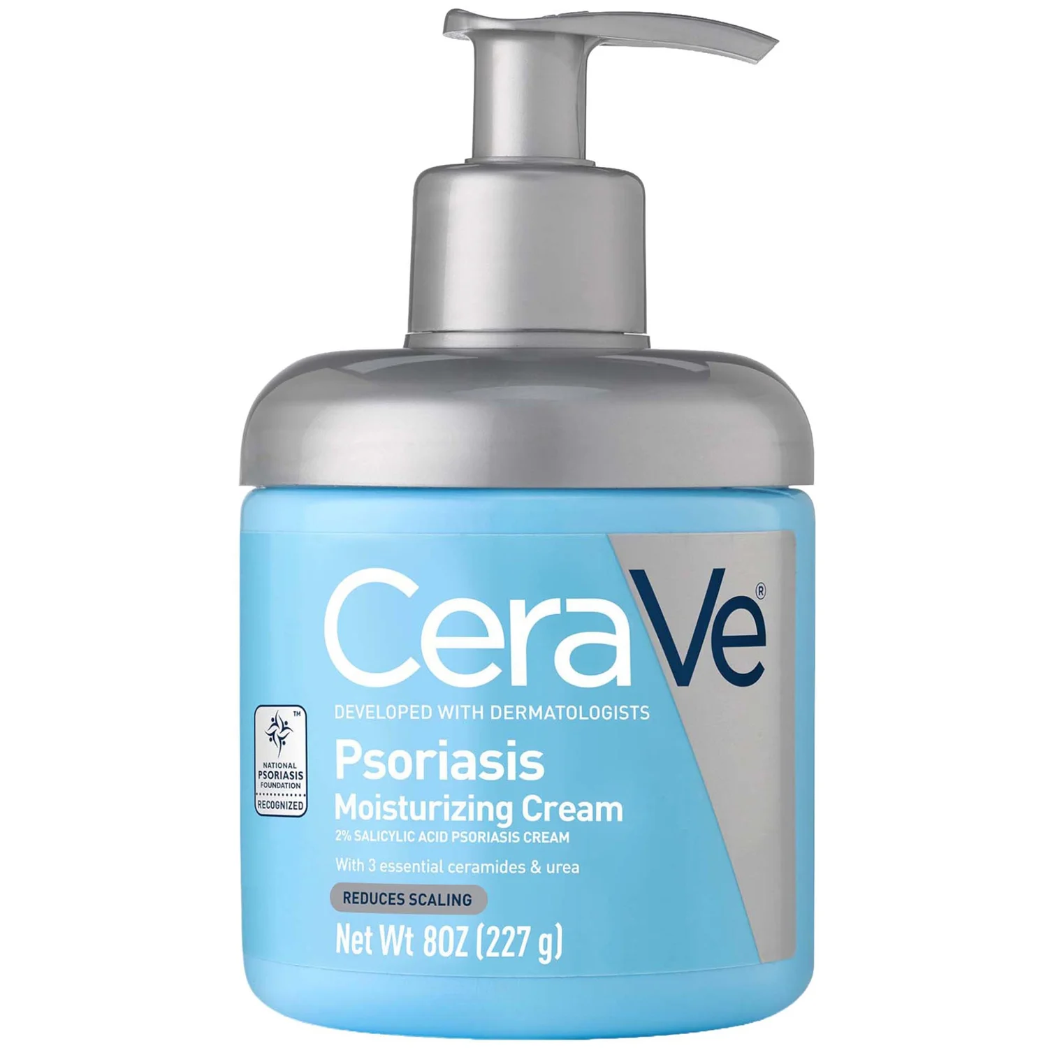 Moisturizing Cream for Psoriasis Treatment With Salicylic Acid & Urea for Dry Skin Itch Relief (8 fl. oz.) product image