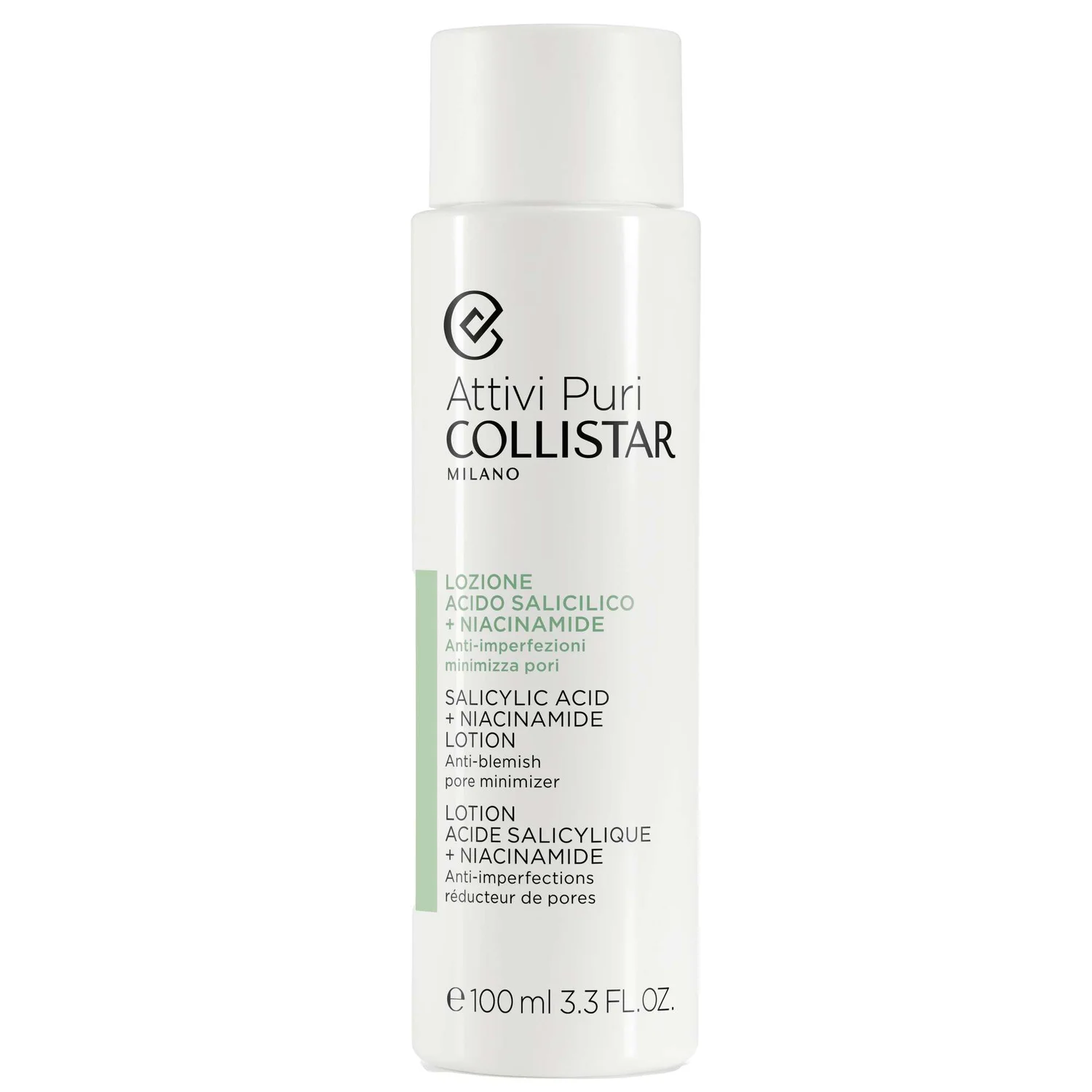 Collistar Attivi Puri Salicylic Acid + Niacinamide Lotion 100ml