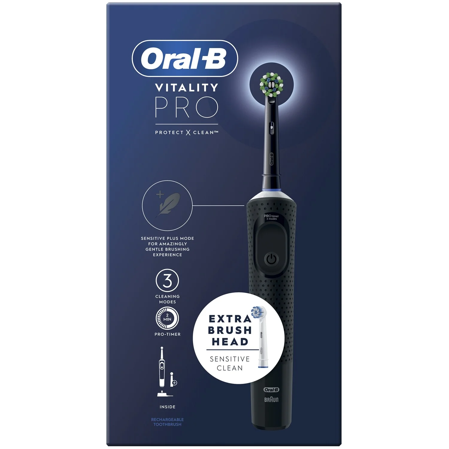 Oral B Vitality PRO Black Electric Toothbrush