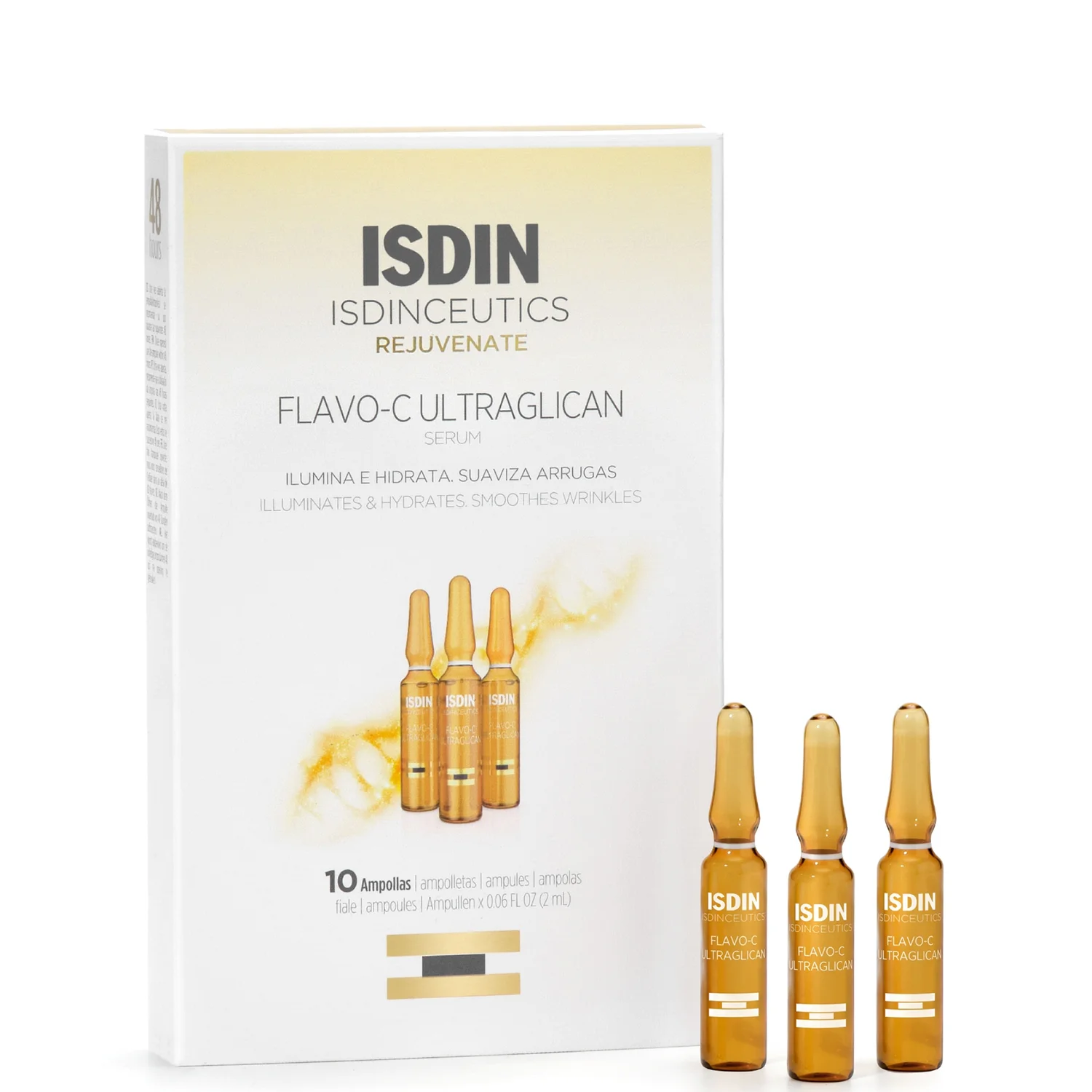 Isdinceutics Flavo-C Ultraglican Serum Ampoules (10 x 0.06 fl. oz.) product image