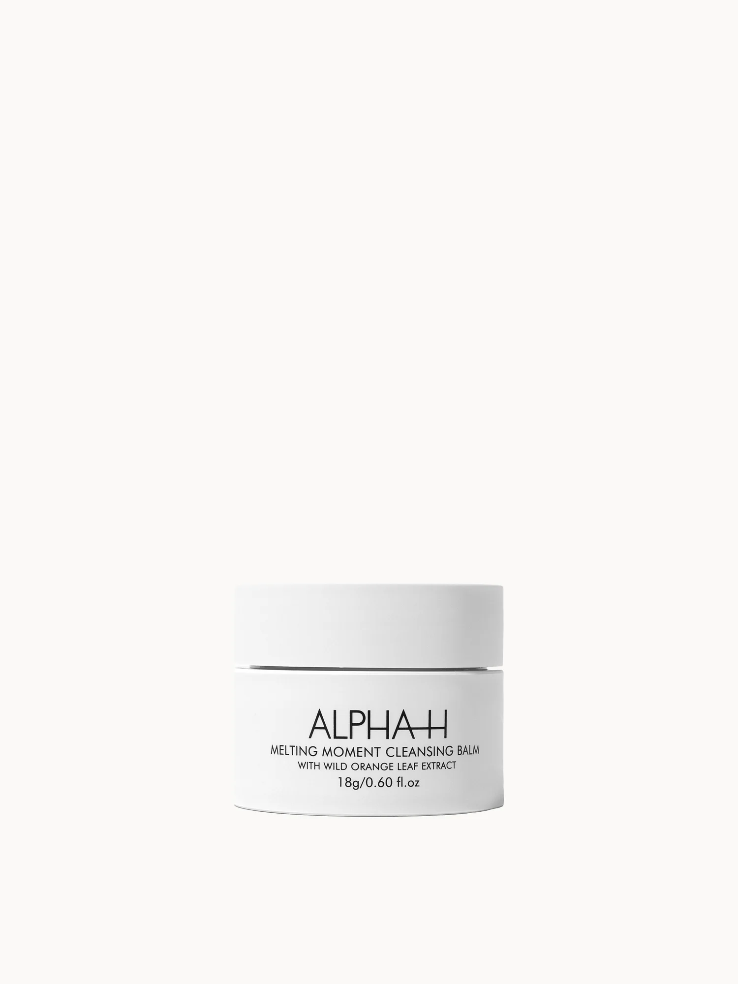 Alpha-H Melting Moment Cleansing Balm with Wild Orange Leaf Extract 18g