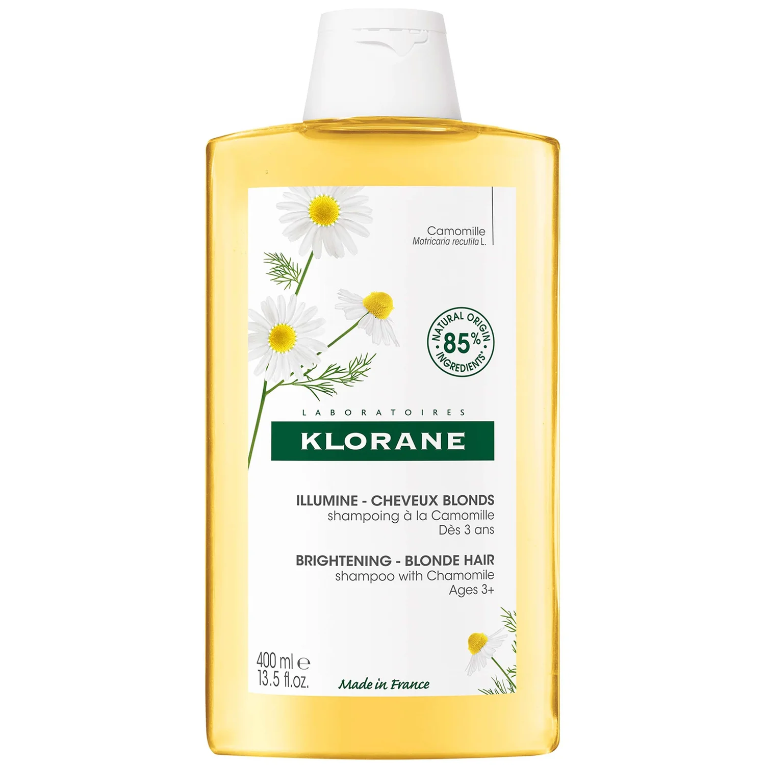 Brightening Shampoo with Chamomile for Blonde Hair 400ml product image