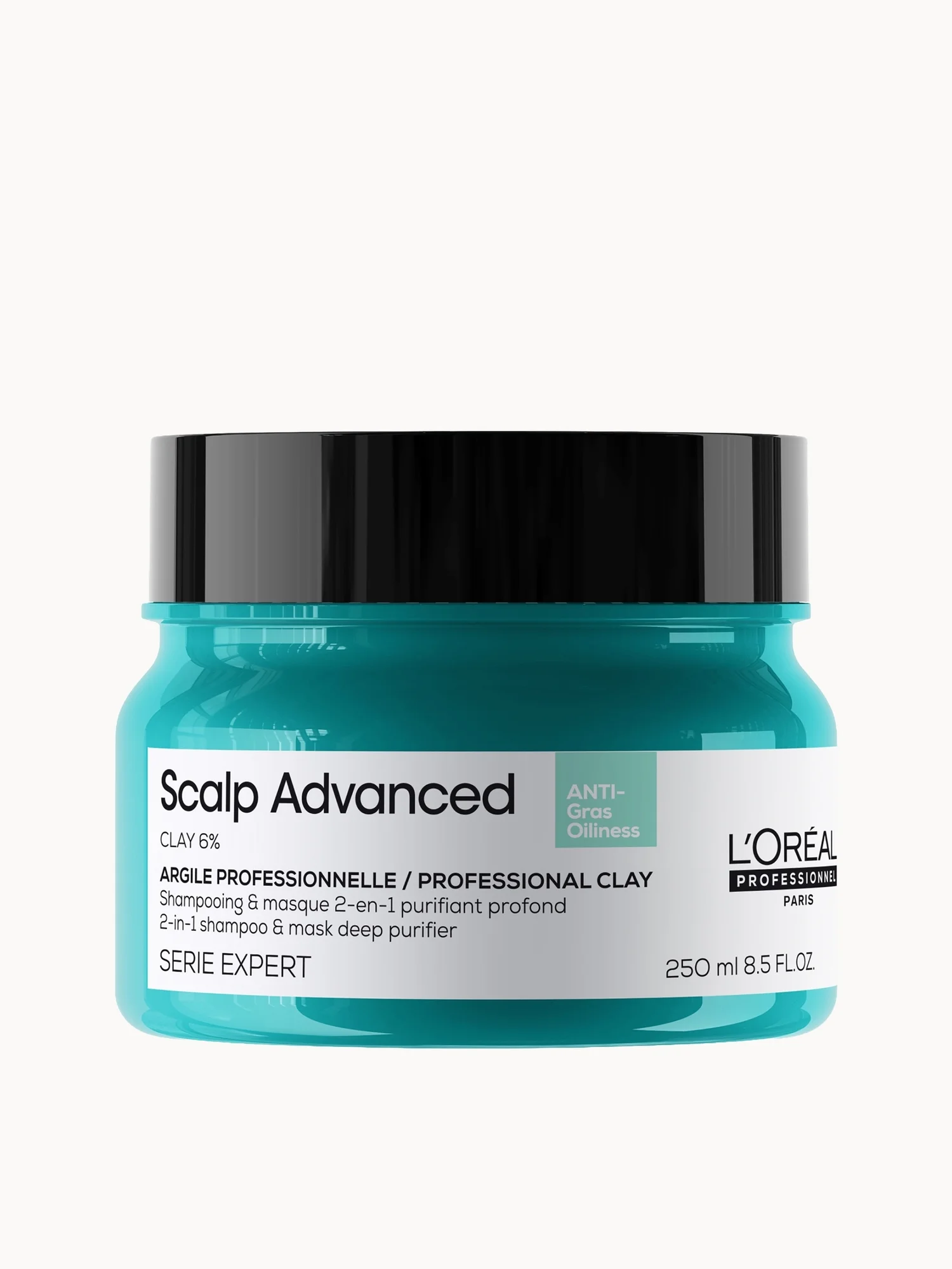 L'Oréal Professionnel Serié Expert Scalp Advanced Anti-Oiliness 2-in-1 Deep Purifier Clay