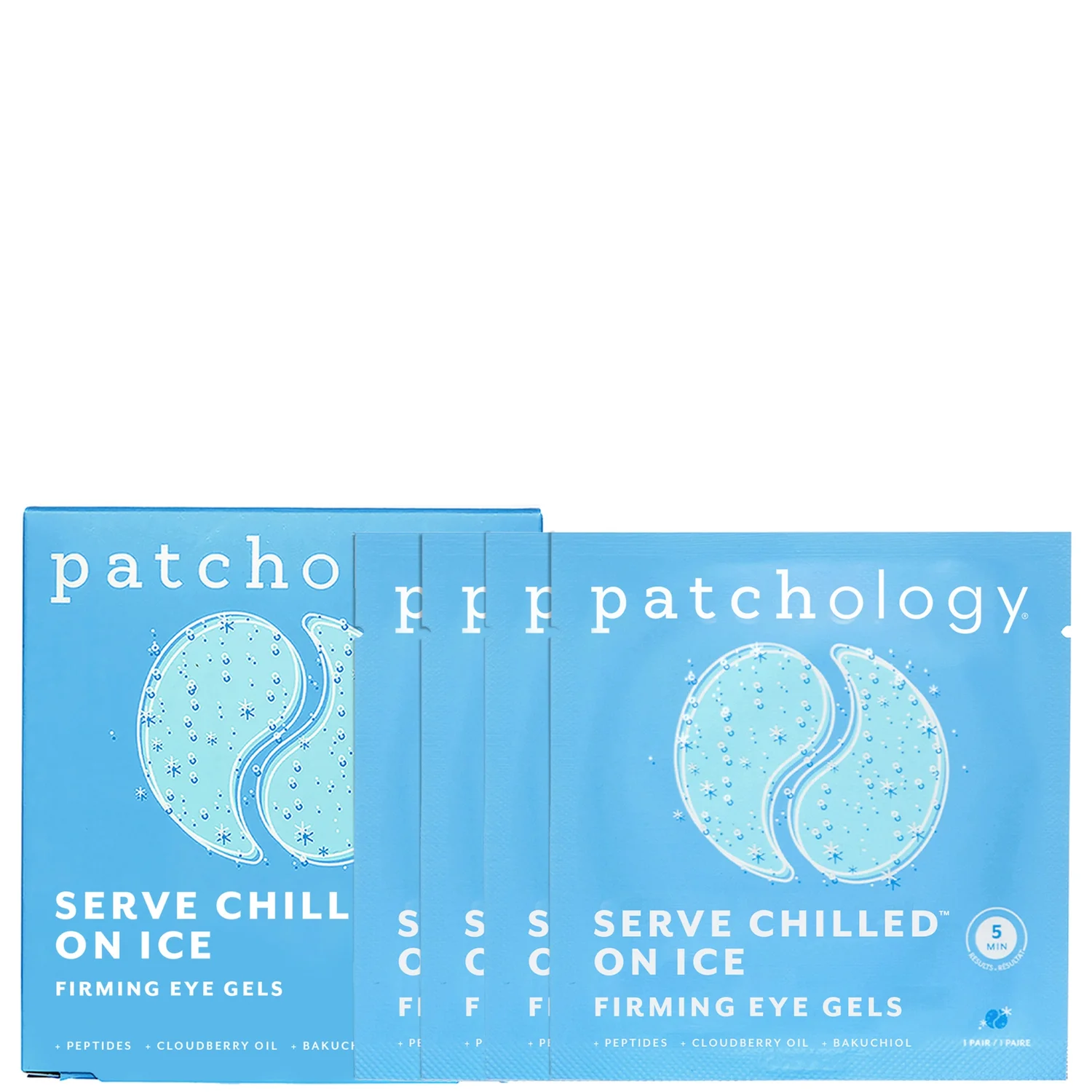 Serve Chilled On Ice Firming Eye Gels - 5 Pack product image