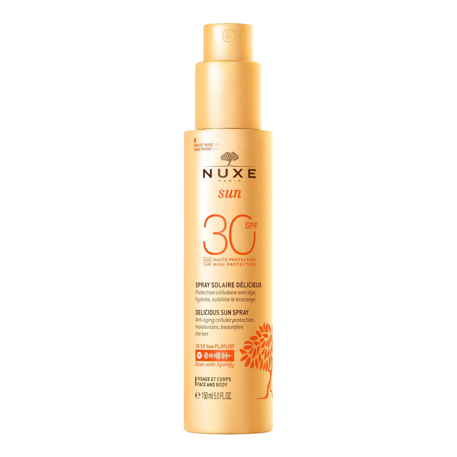 NUXE Delicious Sun Spray High Protection SPF30 Face and Body