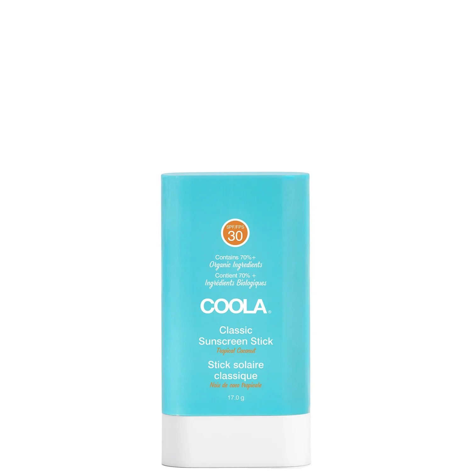COOLA Classic Stick SPF 30+ Coconut 17g
