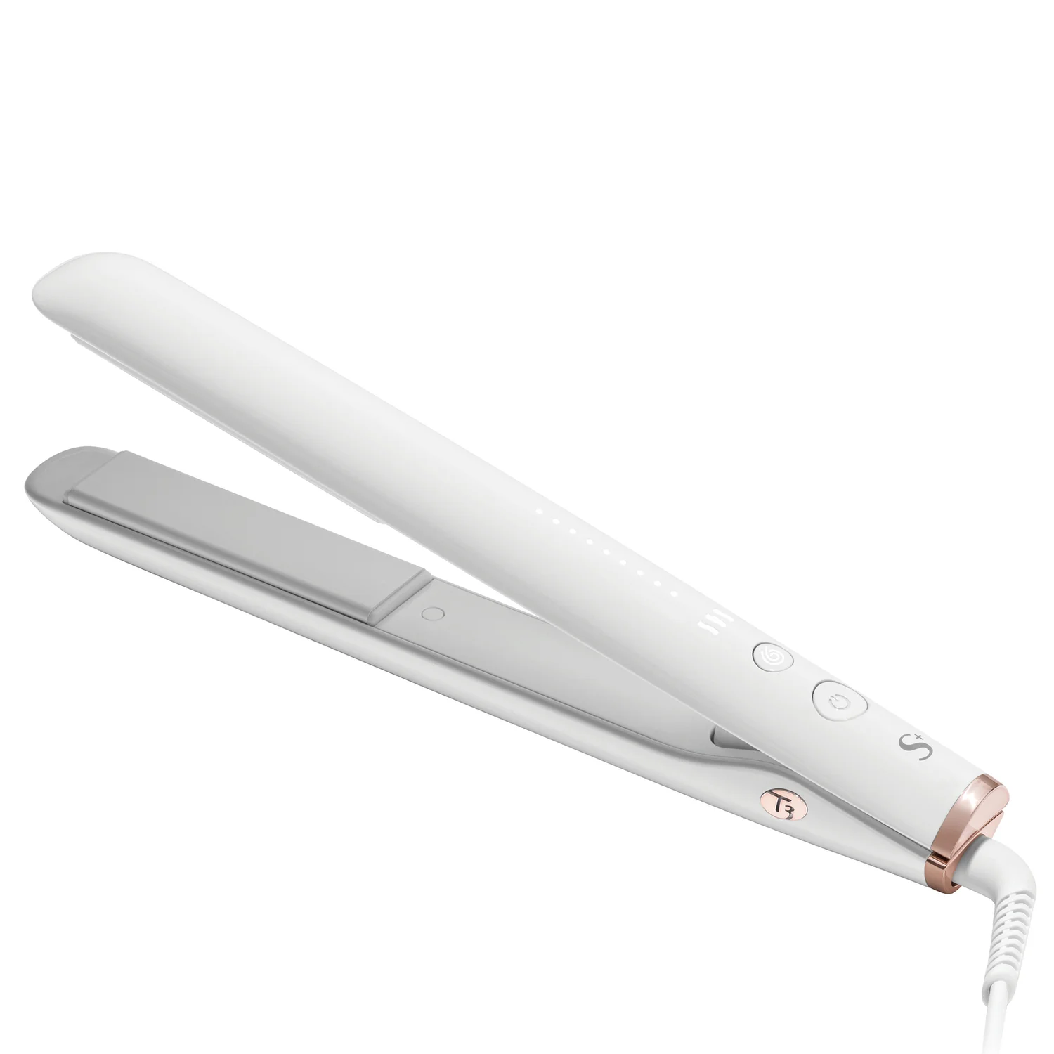 SinglePass StyleMax Professional 1 Inch Flat Iron - White product image