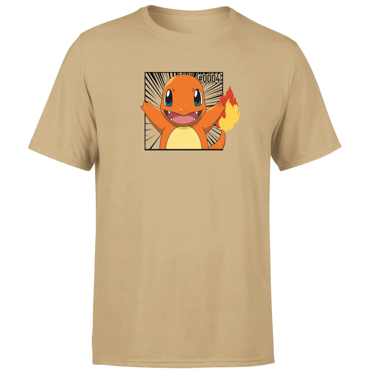 Pokémon Pokédex Charmander #0004 Men's T-Shirt