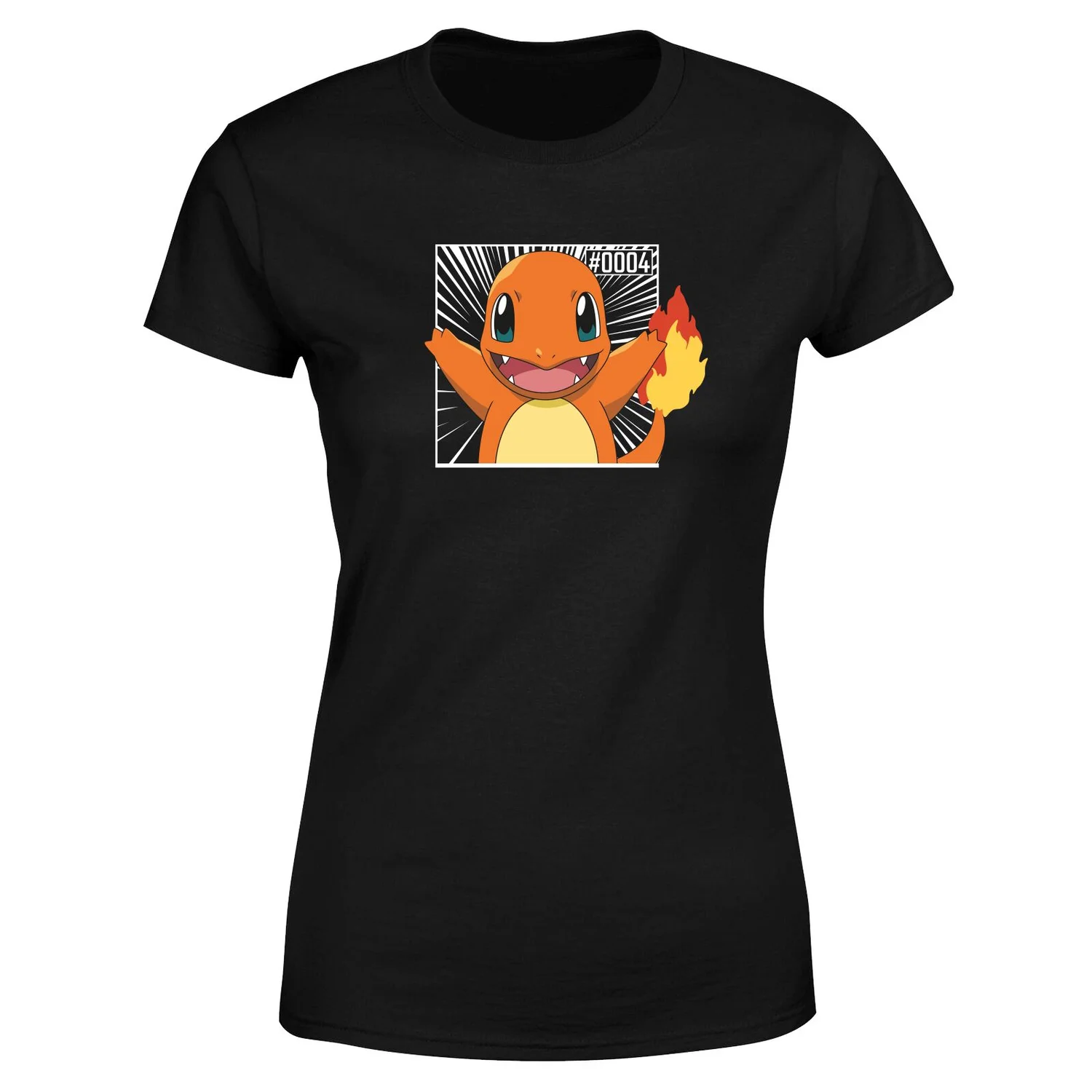 Pokémon Pokédex Charmander #0004 Women's T-Shirt