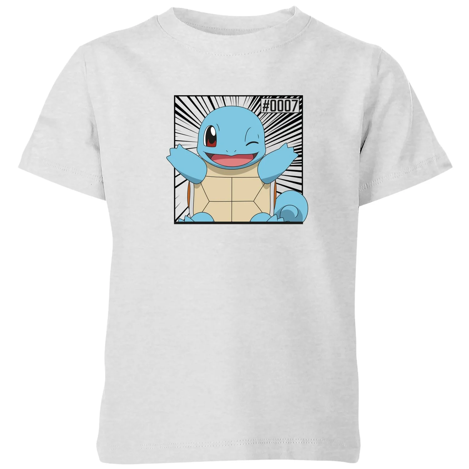 Pokémon Pokédex Squirtle #0007 Kids' T-Shirt